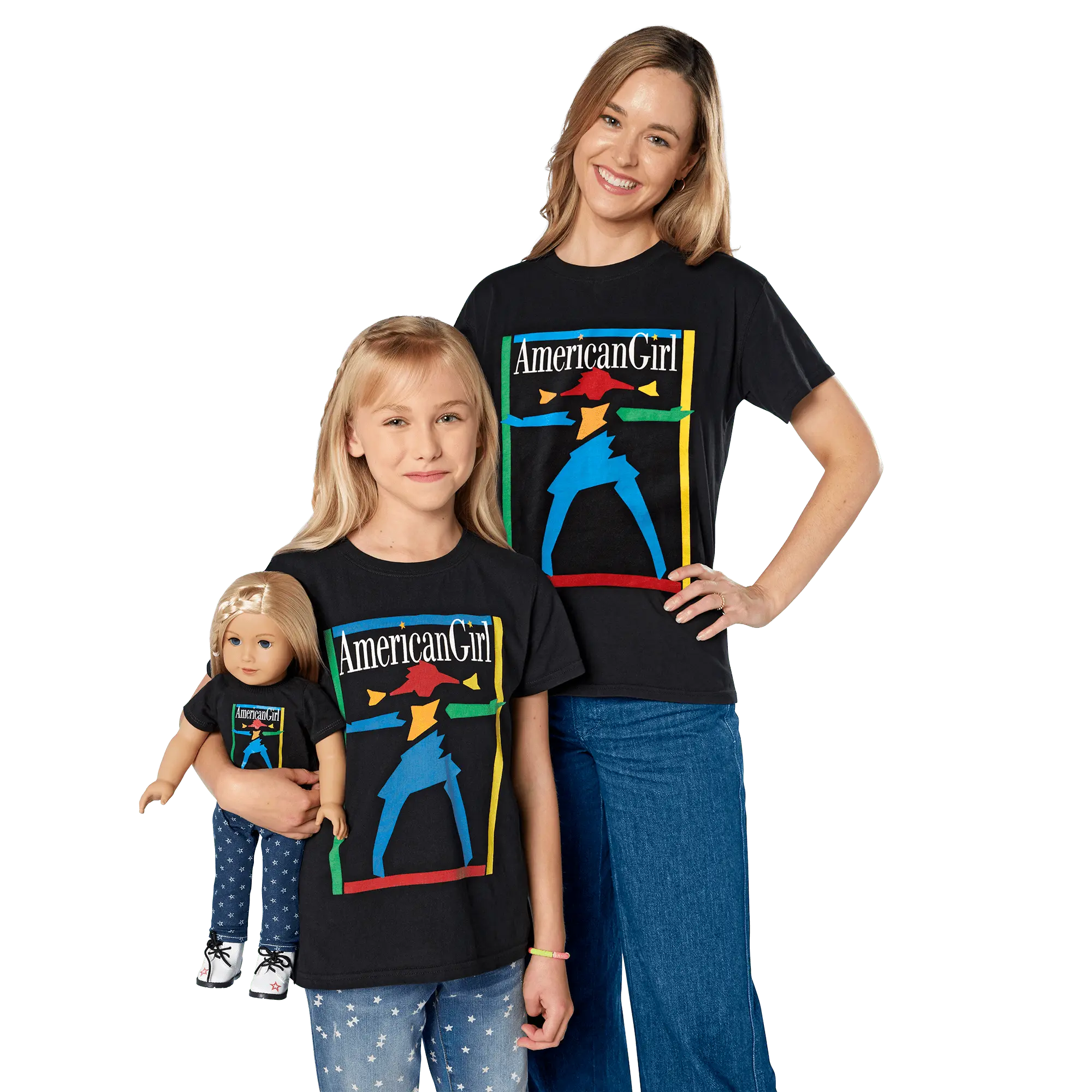 American Girl Today Tees For Adults, Girls & 18-Inch Dolls (Historical Characters)