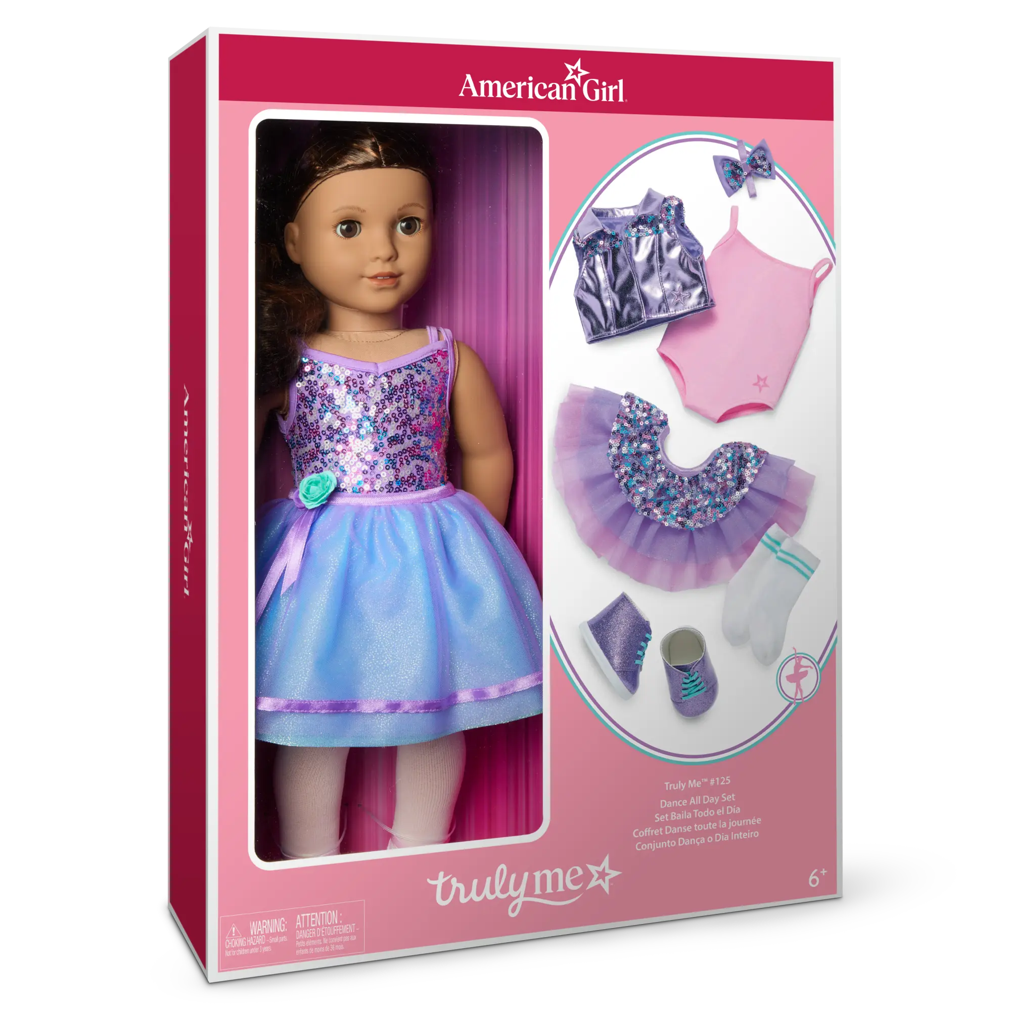 Truly Me #117 Doll & Dance All Day Set With Wavy Dark-Brown Hair - Image 17