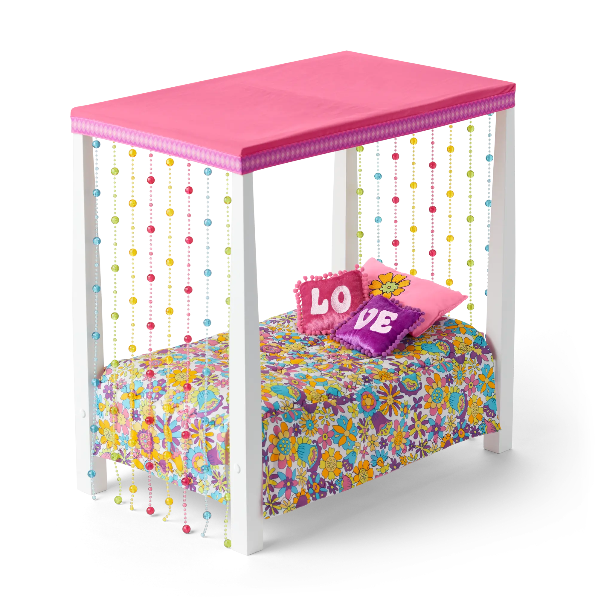 Julie's Groovy Bed & Bedding For 18-Inch Dolls (Historical Characters)