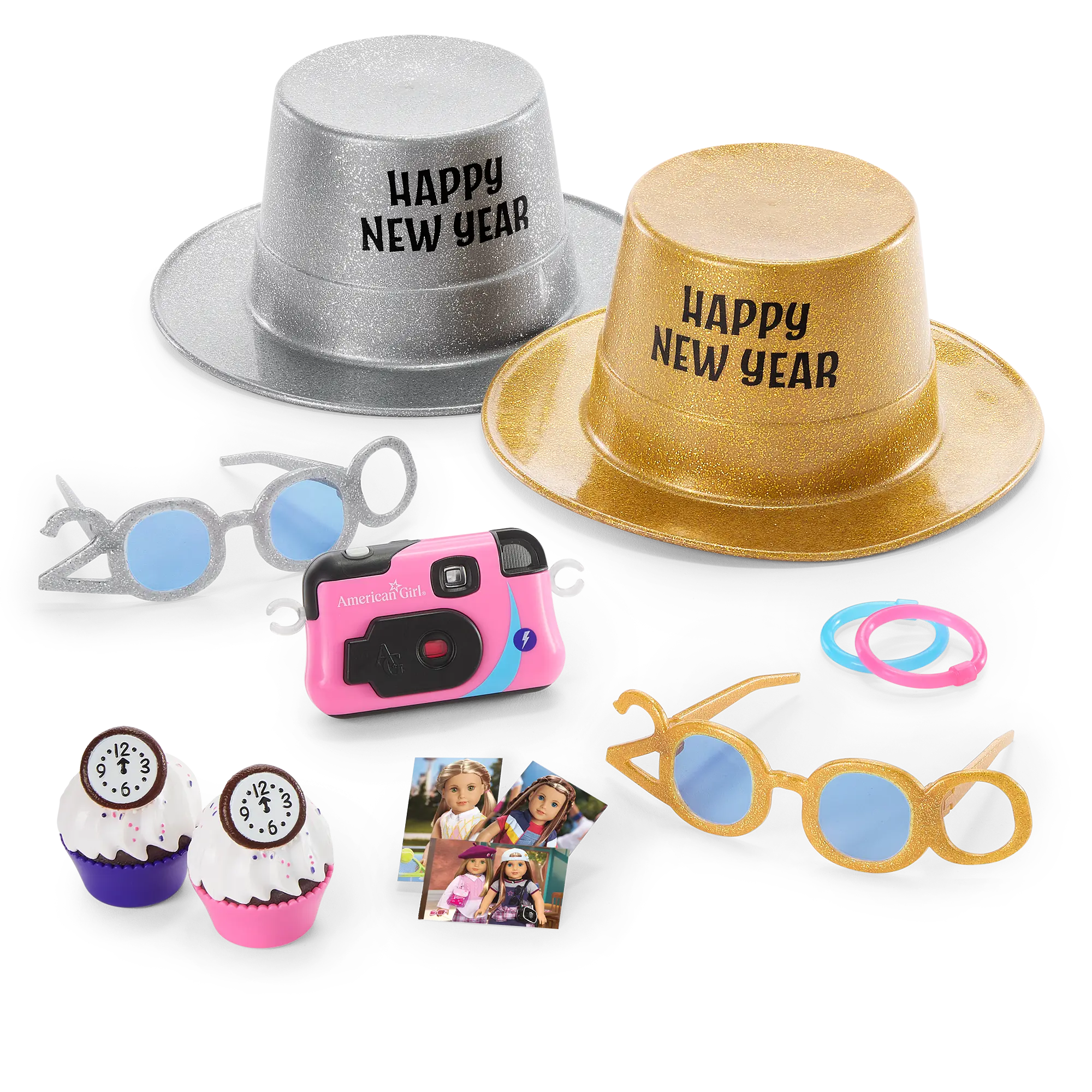 Isabel & Nicki's New Year's Party Accessories For 18-Inch Dolls (Historical Characters)