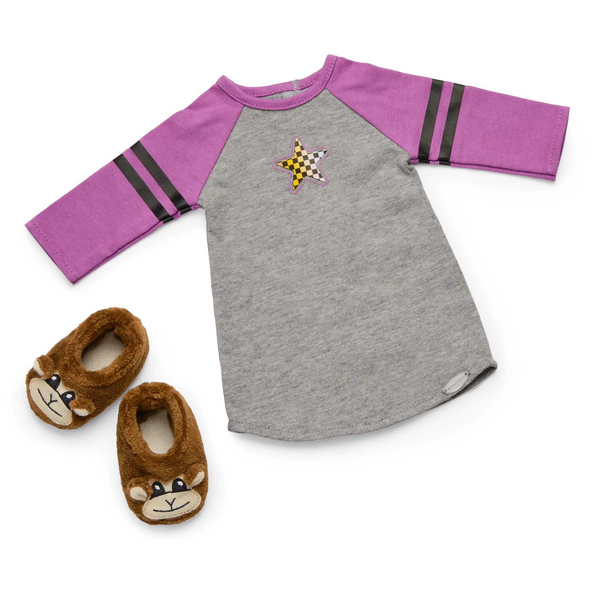 Nicki's Skater Dreams Sleep Shirt For 18-Inch Dolls (Historical Characters)