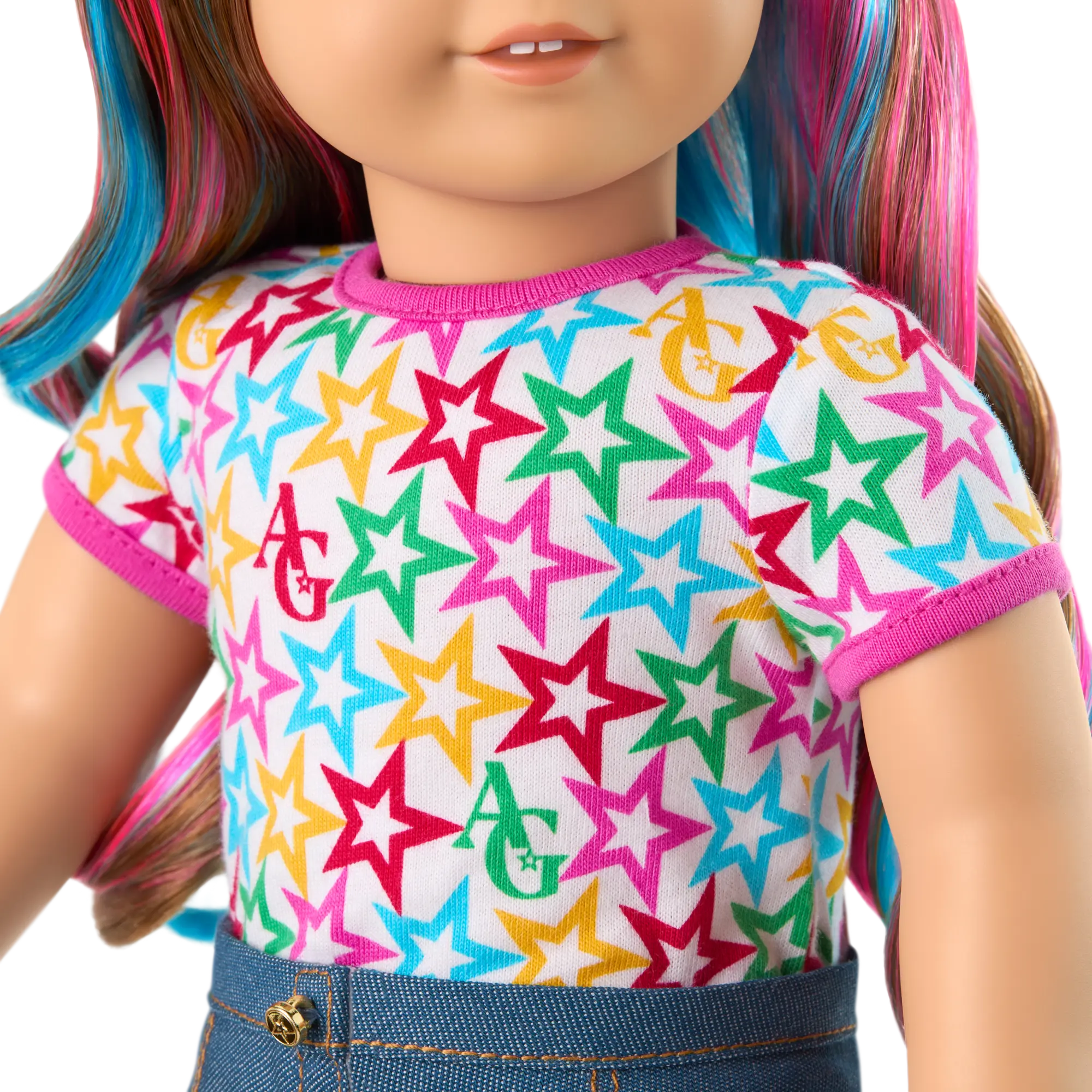 Truly Me 18-Inch Doll #101 With Wavy Caramel Hair - Image 6