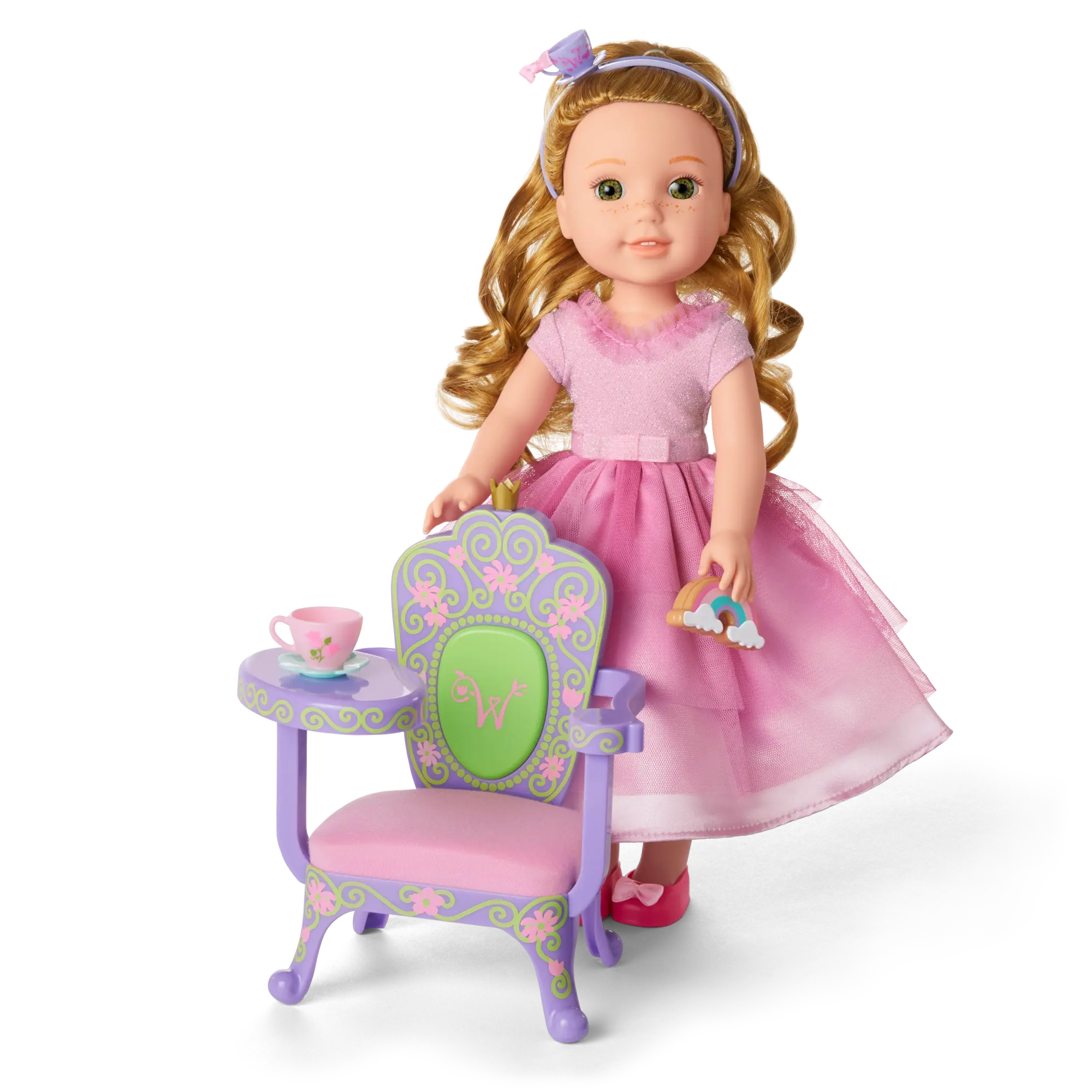 Ready To Be Royal Desk Set For Welliewishers Dolls - Image 2