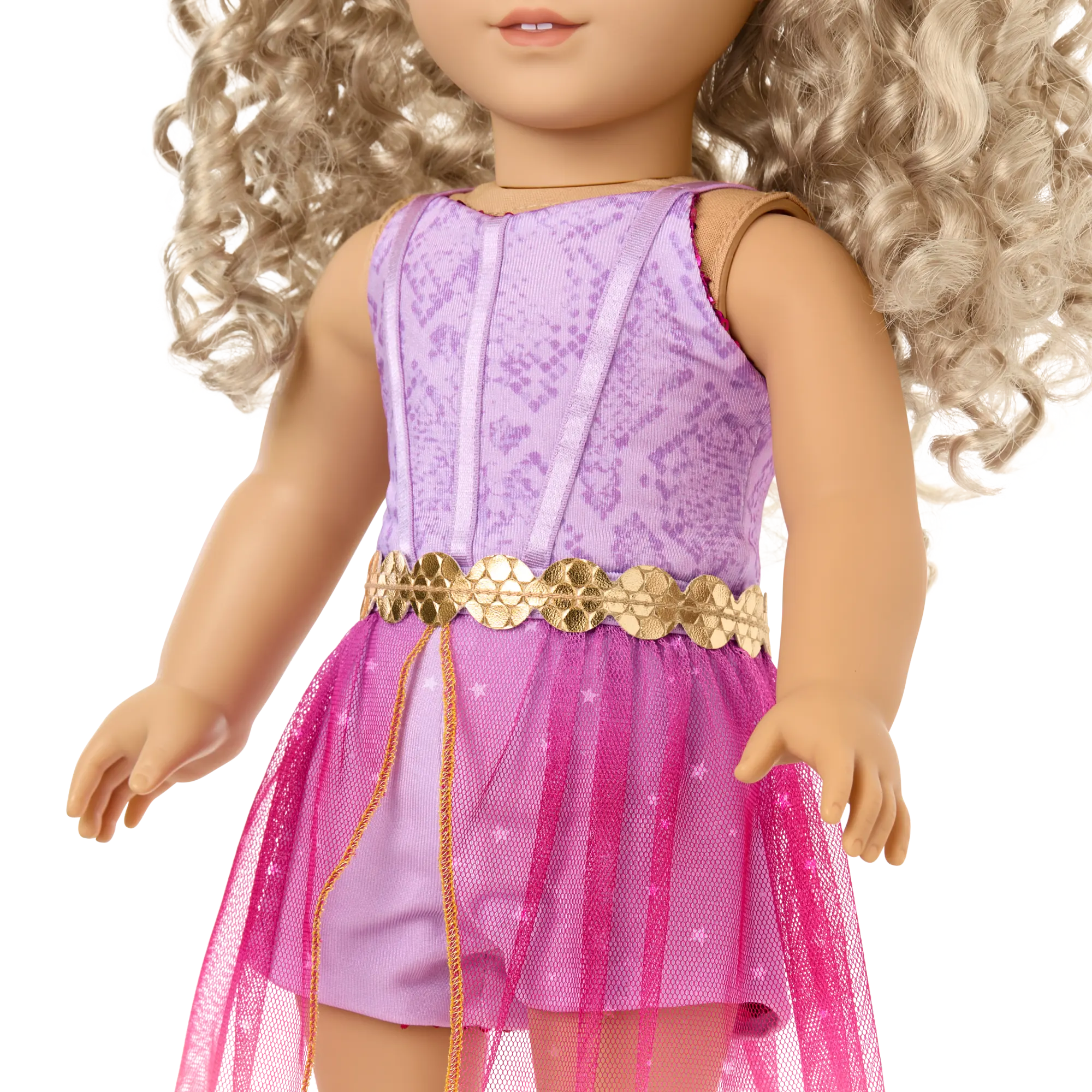 Glam Sparkly Concert Outfit & Colorful Teddy Bear Backpack & Accessory Set Bundle - Image 10