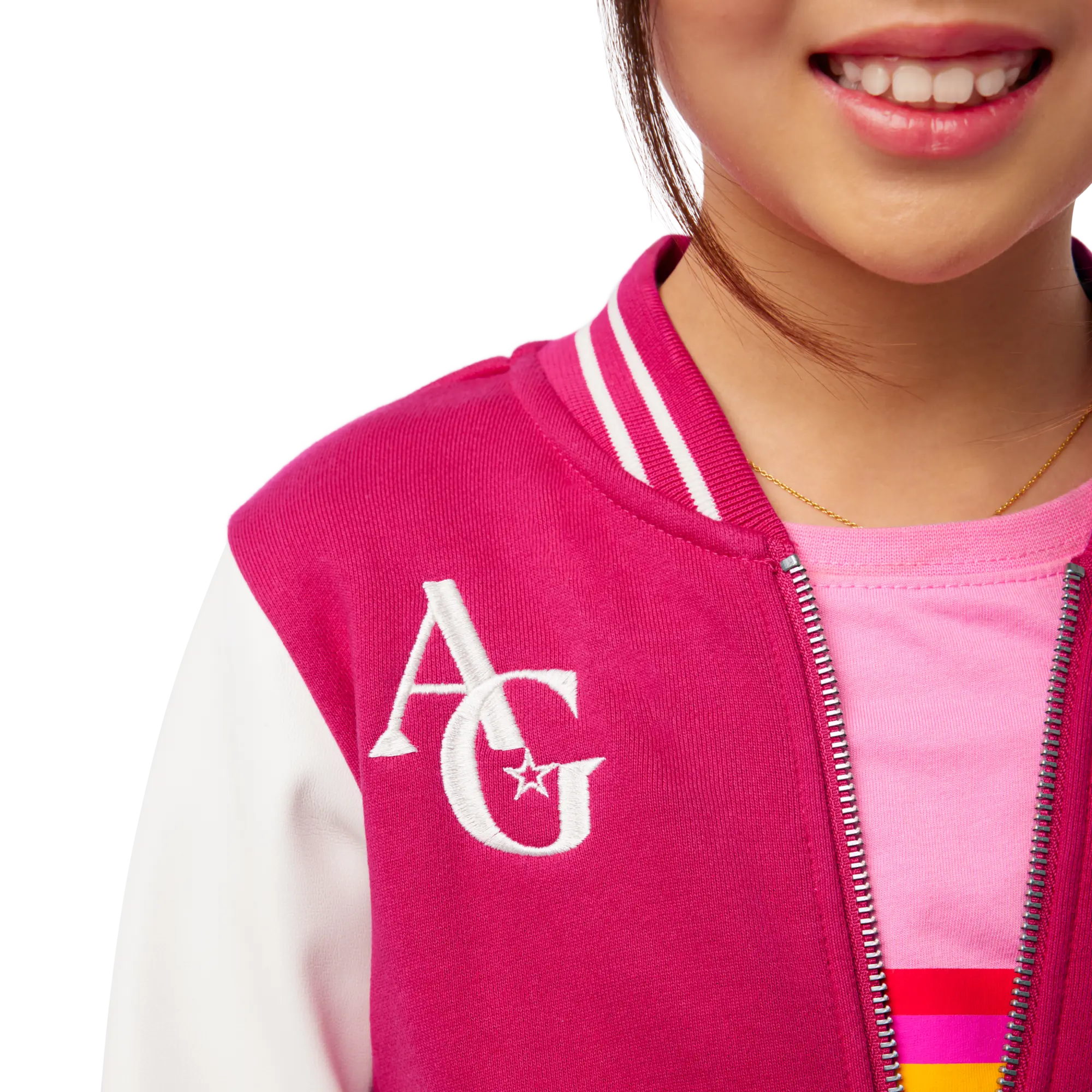 Ag Star Squad Varsity Jacket For Girls - Image 20