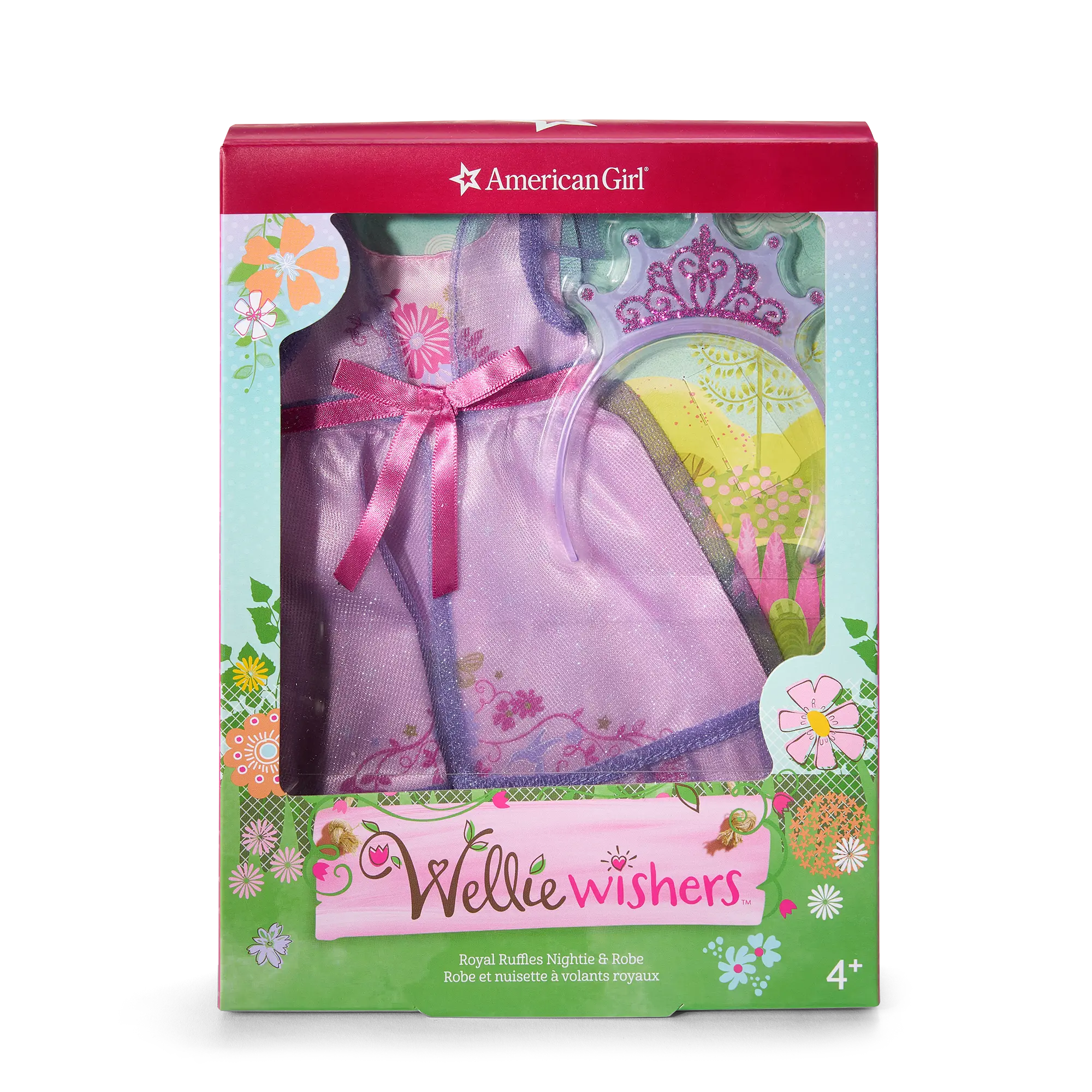 Royal Ruffles Nightie & Robe For Welliewishers Dolls - Image 7
