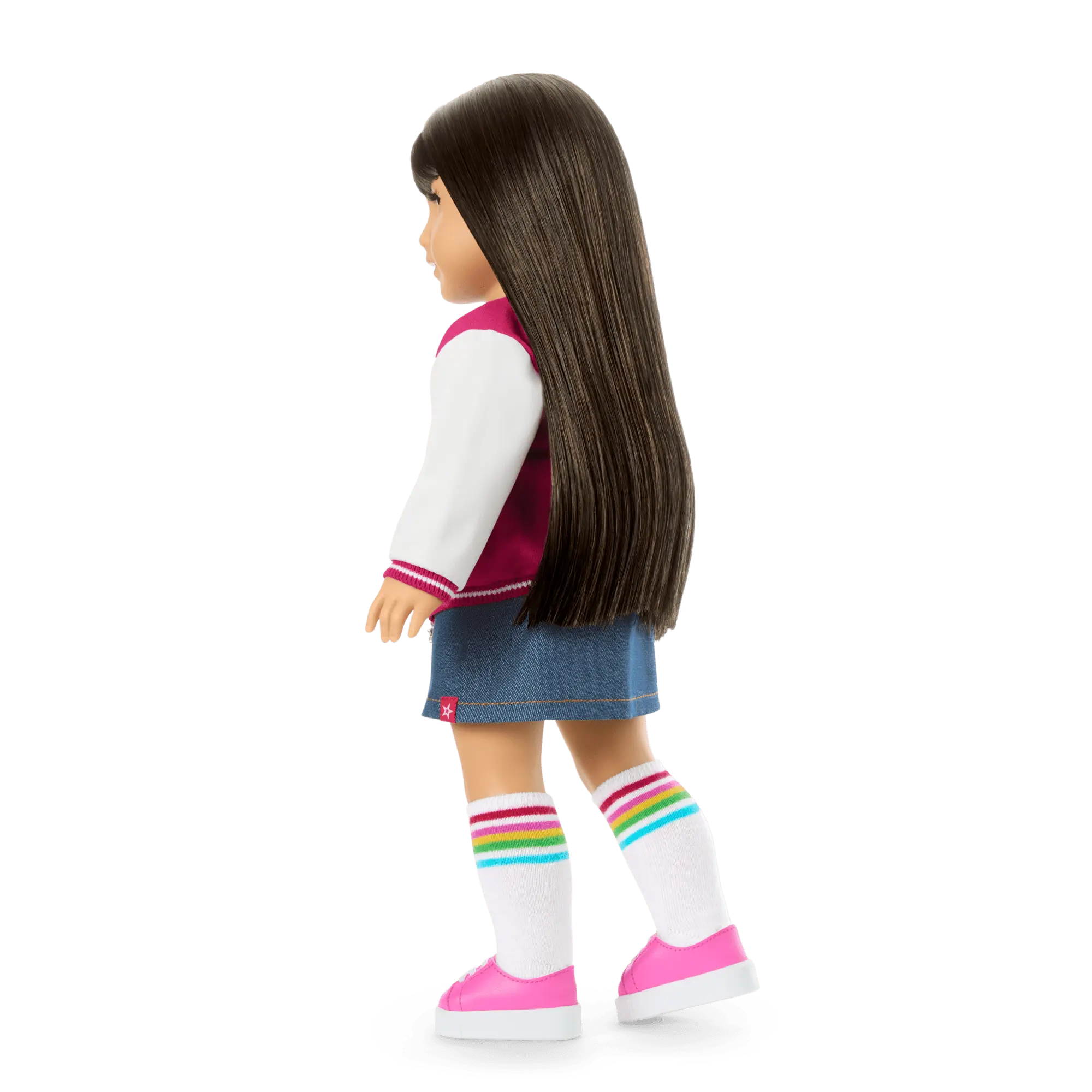 Truly Me 18-Inch Doll #130 With Straight Black-Brown Hair - Image 3