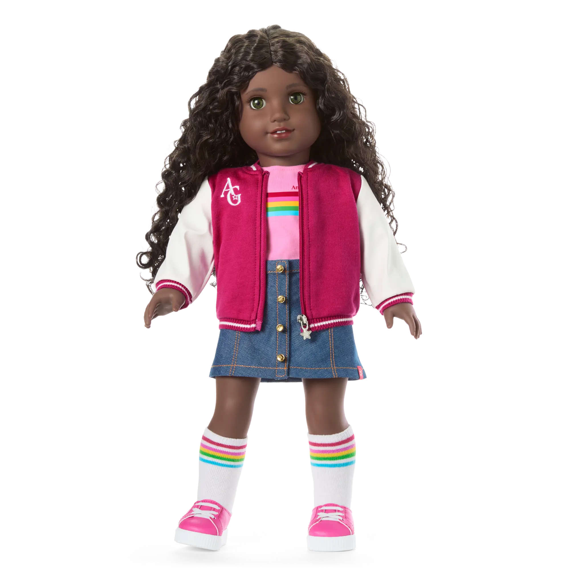 Truly Me 18-Inch Doll #127 With Curly Dark-Brown Hair - Image 12