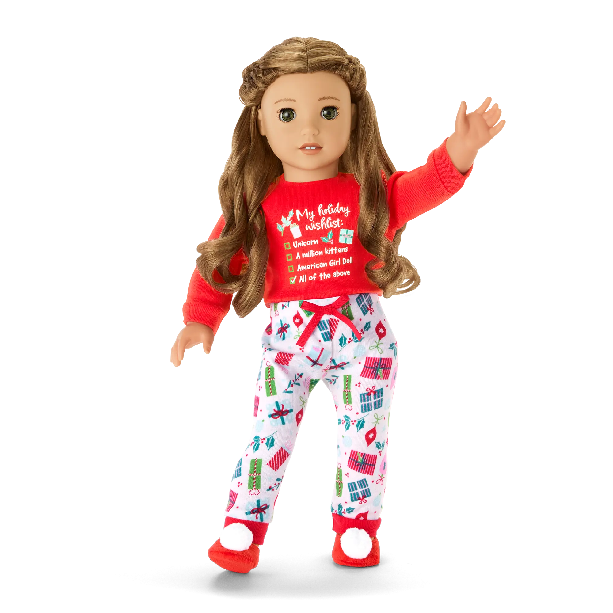 Holiday Wish List Pjs For 18-Inch Dolls - Image 2