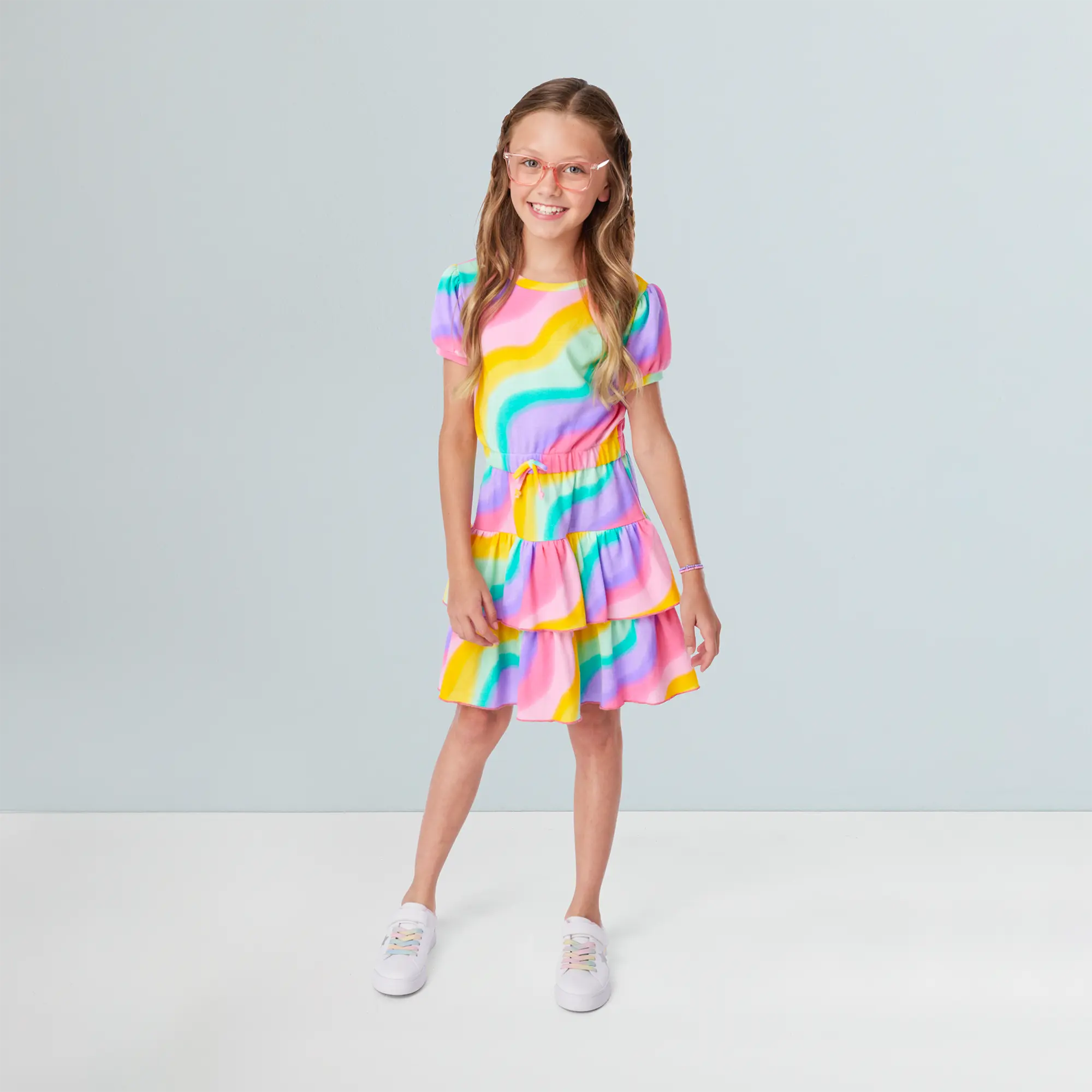 Summer's Rainbow Swirl Dress For Girls & 18-Inch Dolls + Summer Doll (Girl Of The Year 2025) - Image 5