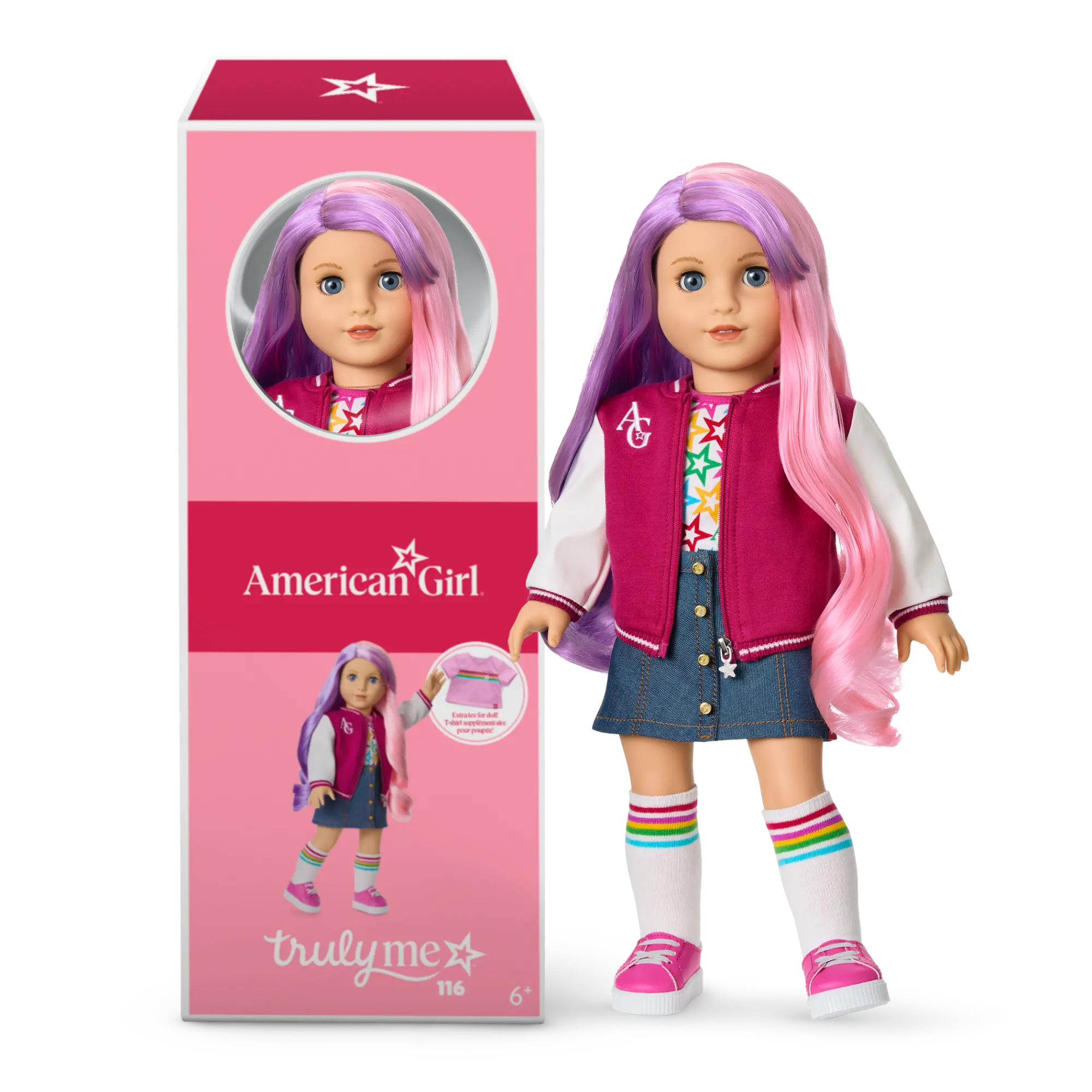Truly Me 18-Inch Doll #116, Puppy, Mini Backpack & Accessories Ag Star Squad Bundle - Image 33