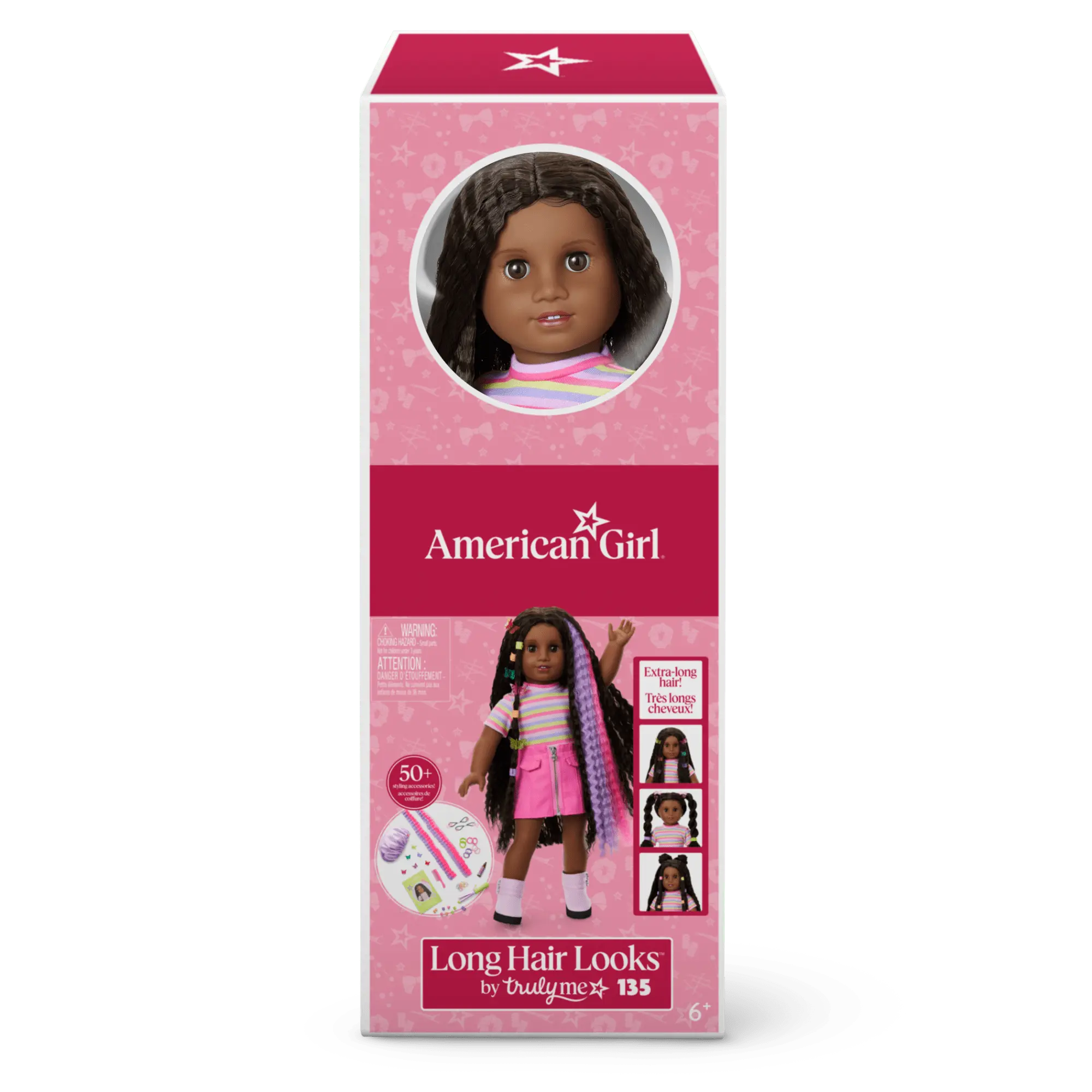 Long Hair Looks By Truly Me 18-Inch Doll #135 & Hair Accessories - Image 17