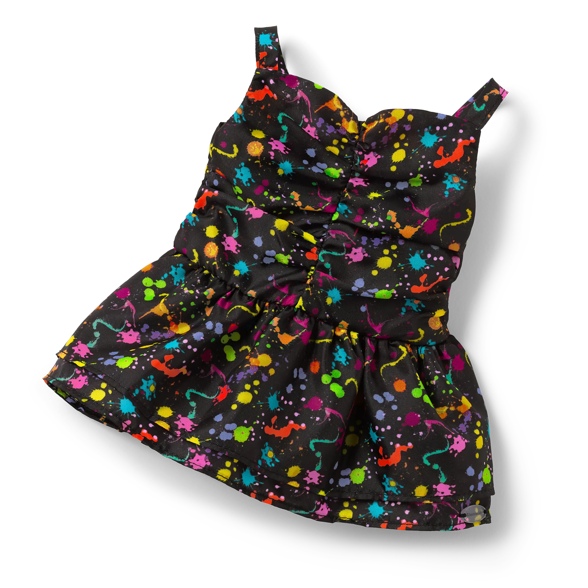 Courtney's Splatter Print Dress For 18-Inch Dolls (Historical Characters)