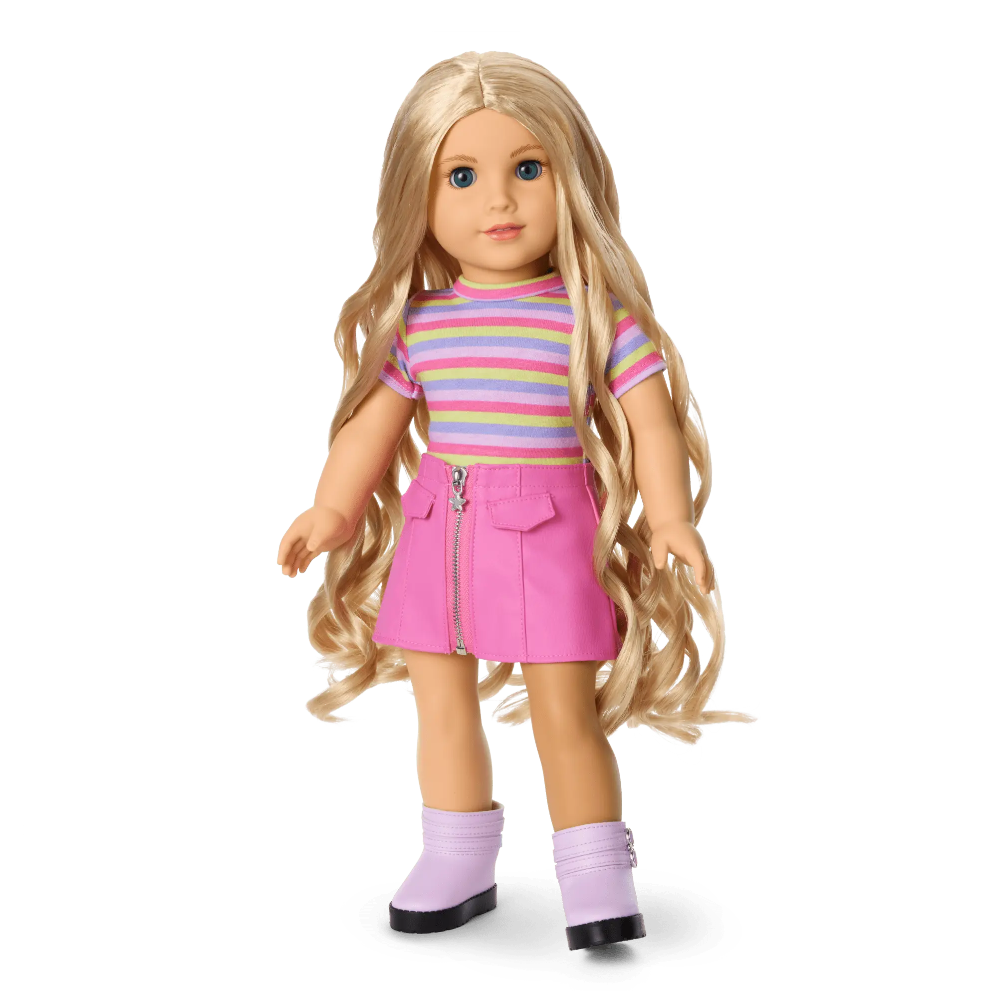 Long Hair Looks By Truly Me 18-Inch Doll #133 & Hair Accessories - Image 4