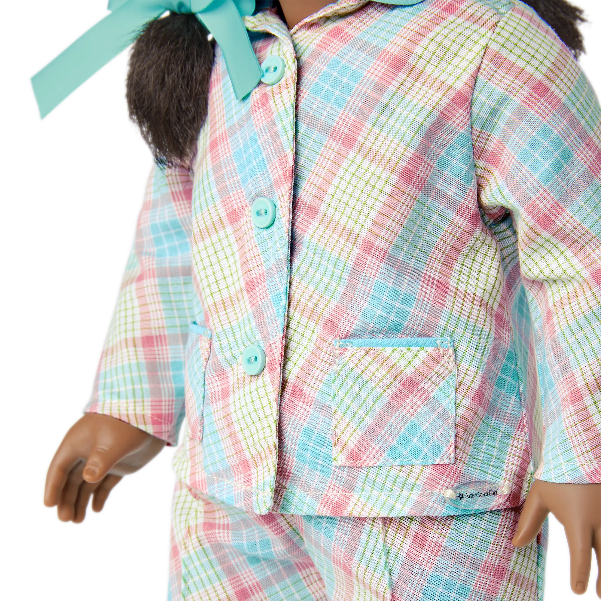 Melody's Plaid Pajamas For 18-Inch Dolls (Historical Characters) - Image 5