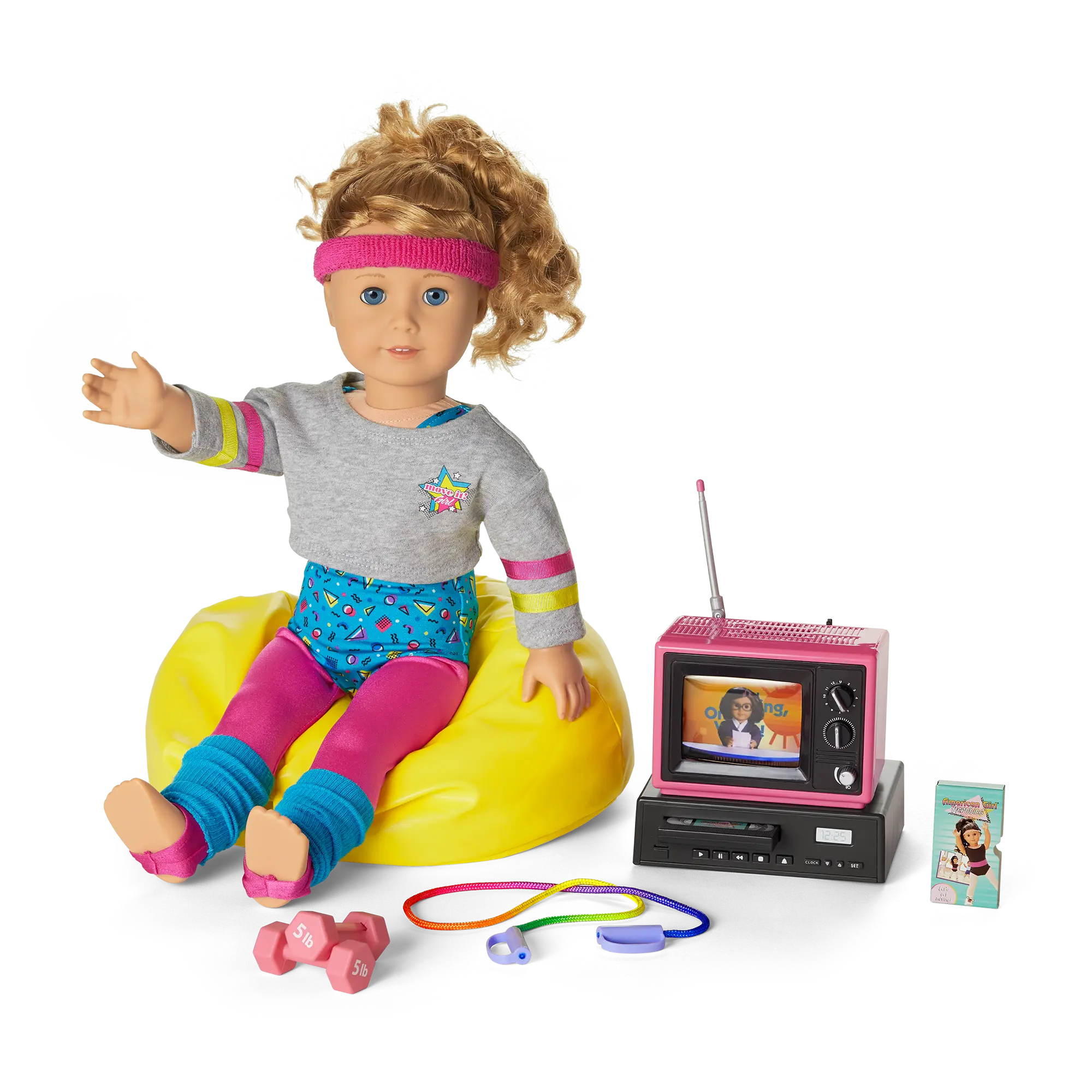 Courtney's Tv & Fitness Accessories For 18-Inch Dolls (Historical Characters) - Image 2