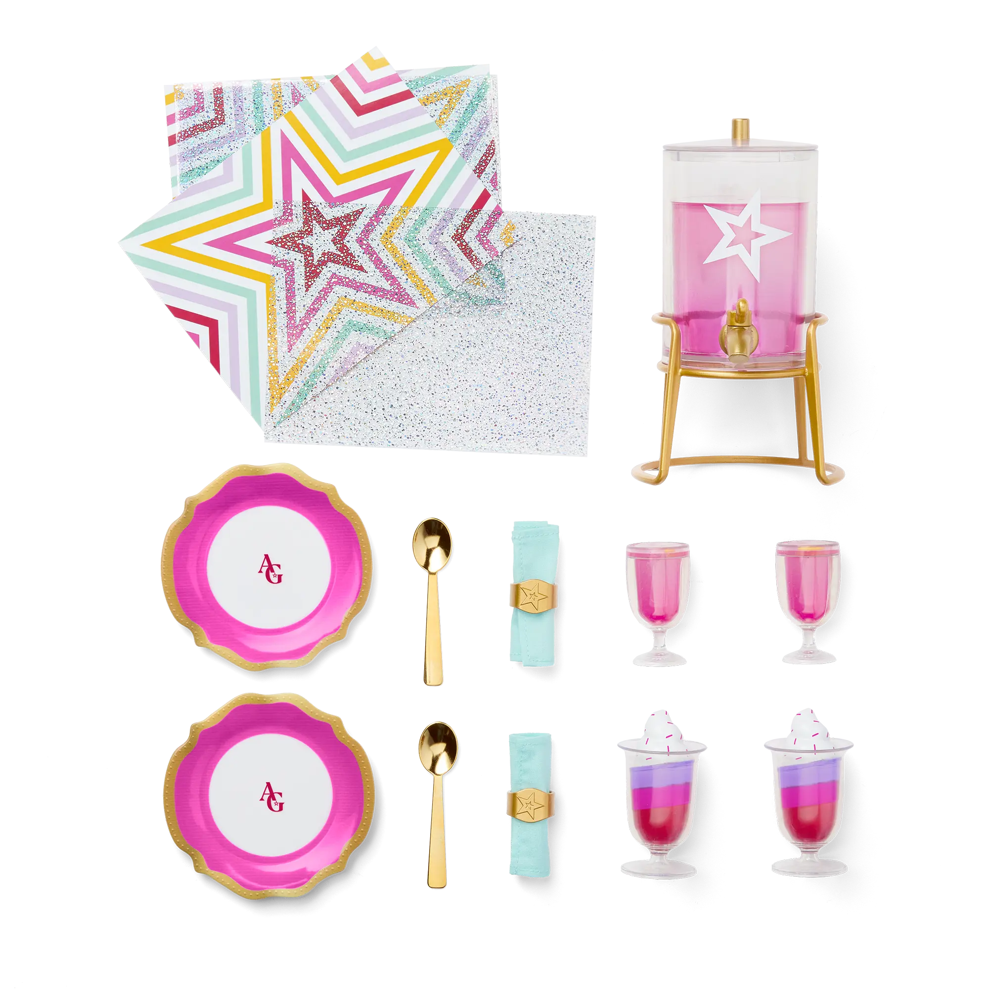 Kitchen Table For Two Set For 18-Inch Dolls - Image 2