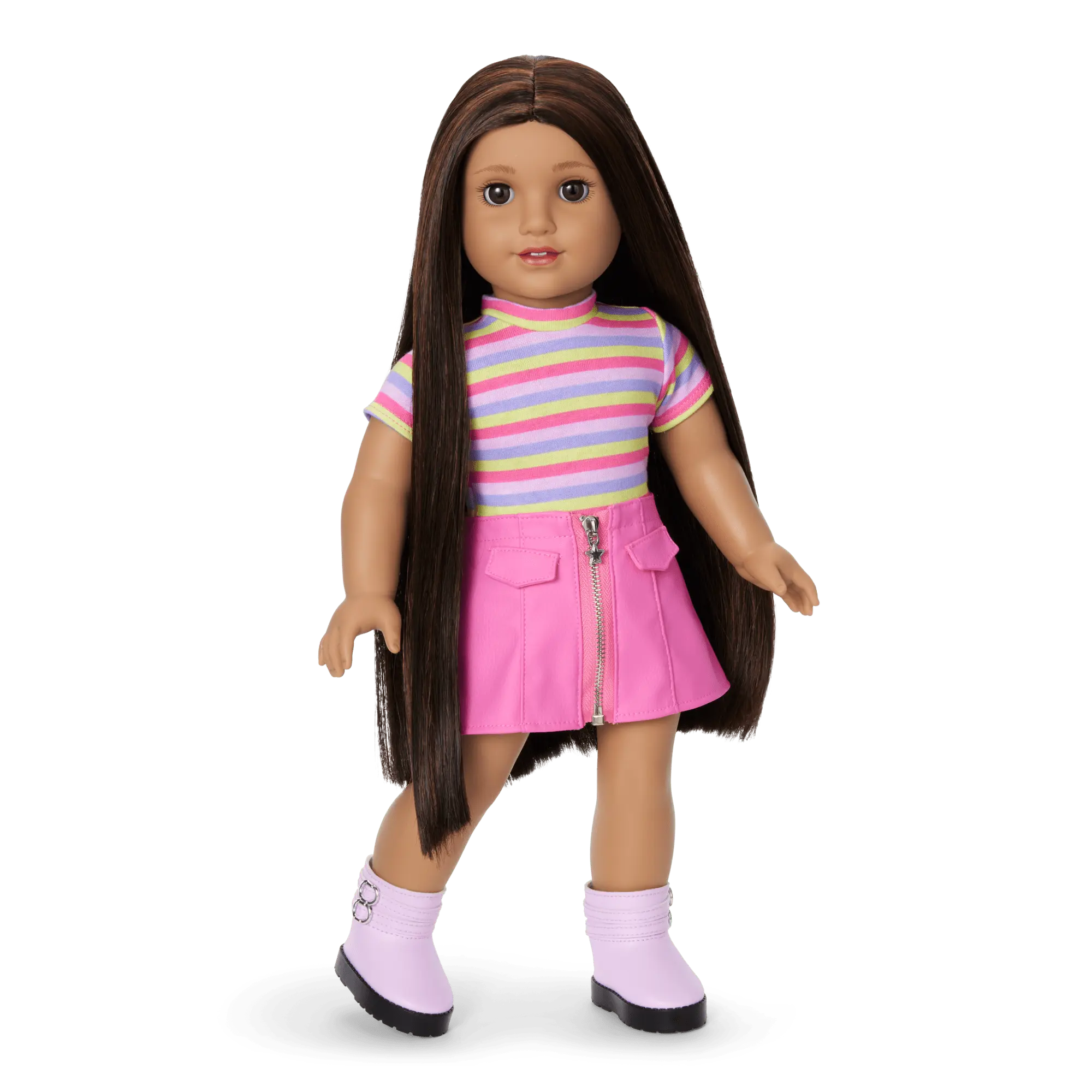 Long Hair Looks By Truly Me 18-Inch Doll #134 & Hair Accessories - Image 4