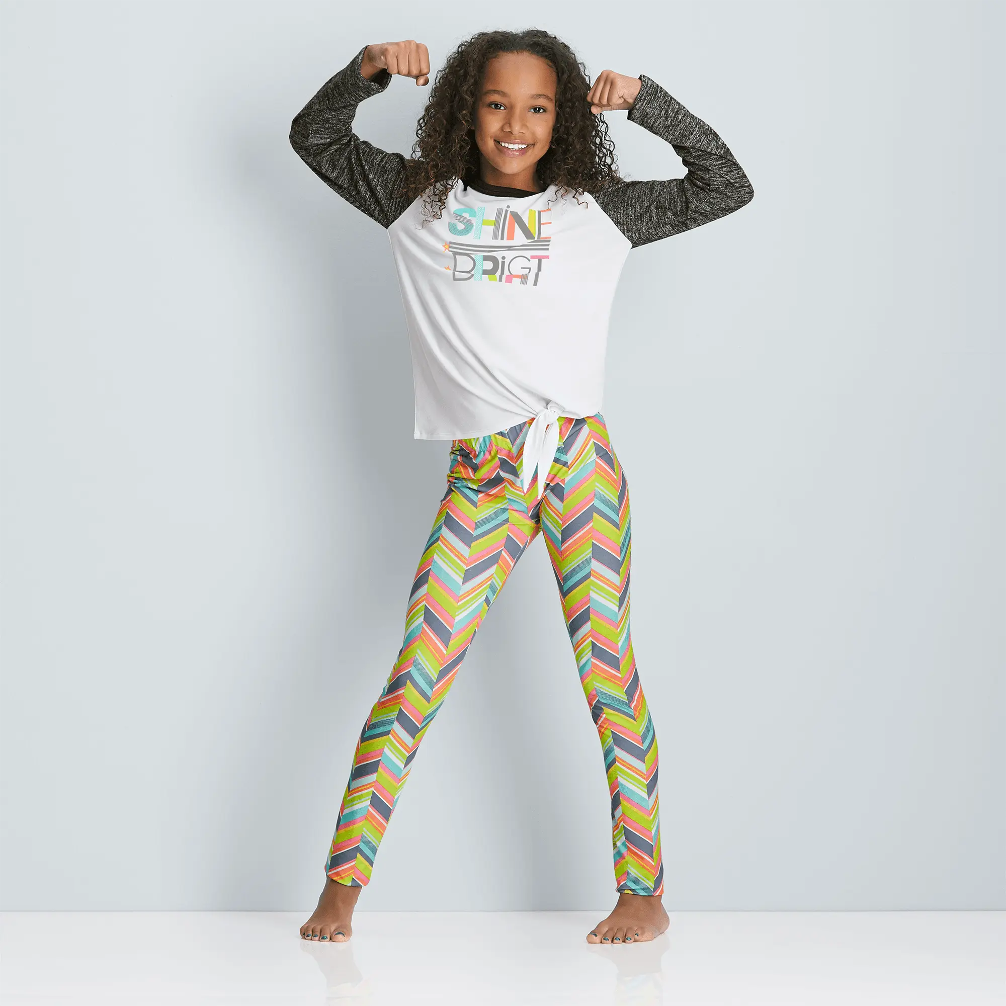 Shine Bright Pajamas For Girls - Image 2