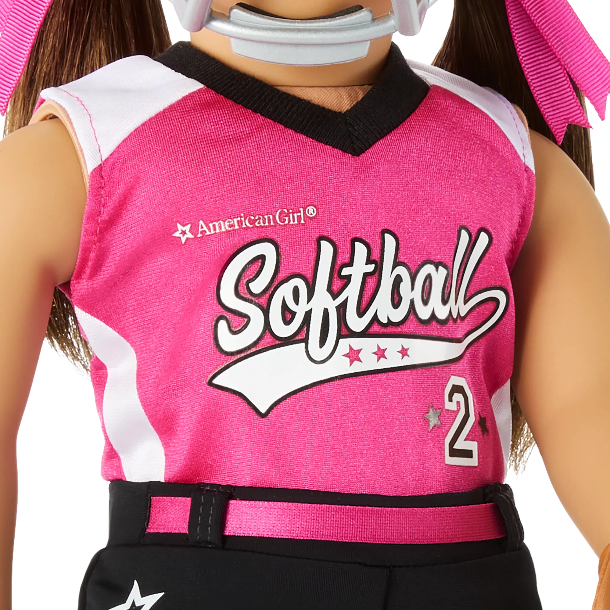 Softball Star Uniform For 18-Inch Dolls - Image 5