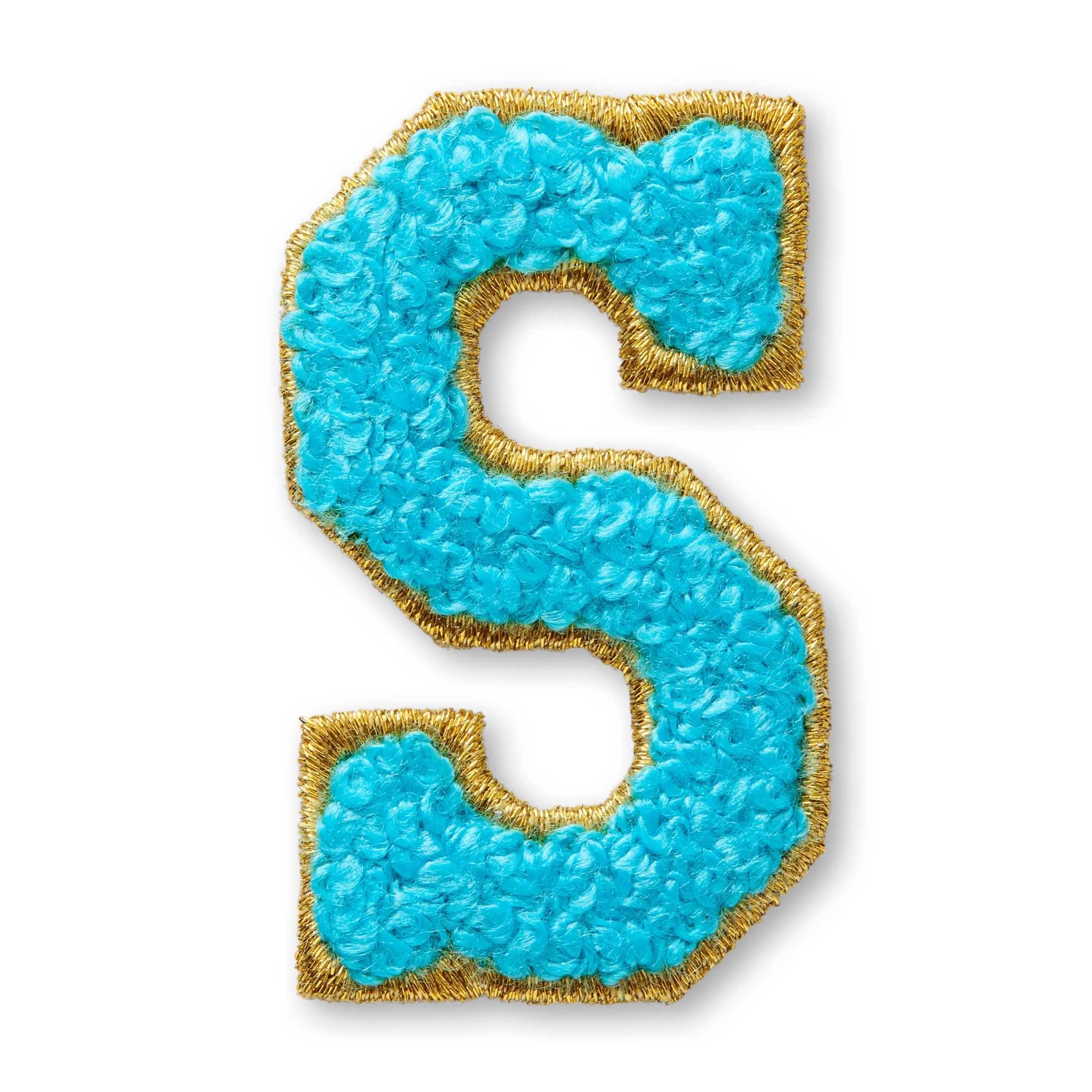 Ag Letter S Stick-On Patch