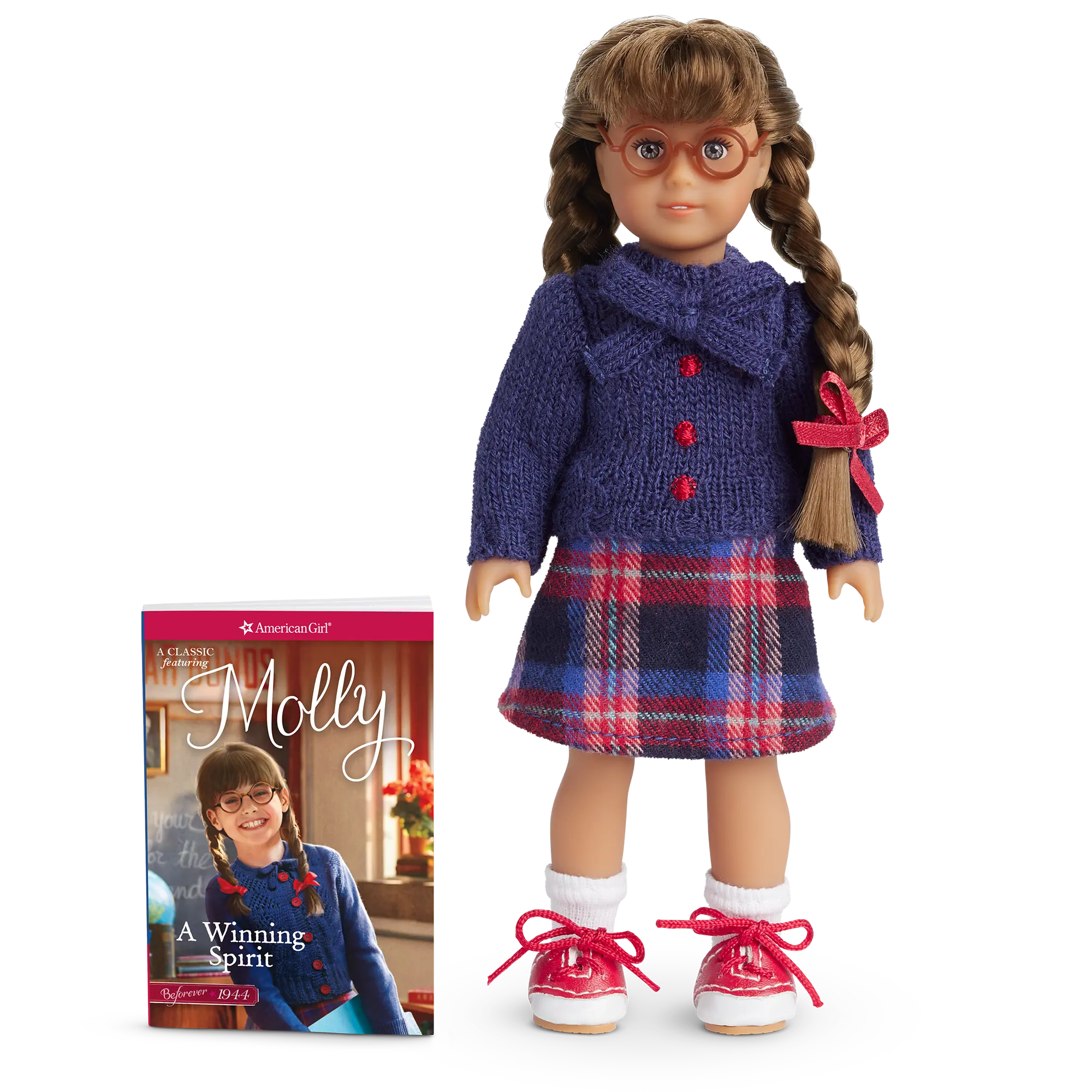 Molly Mcintire Mini Doll & Book (Historical Characters)