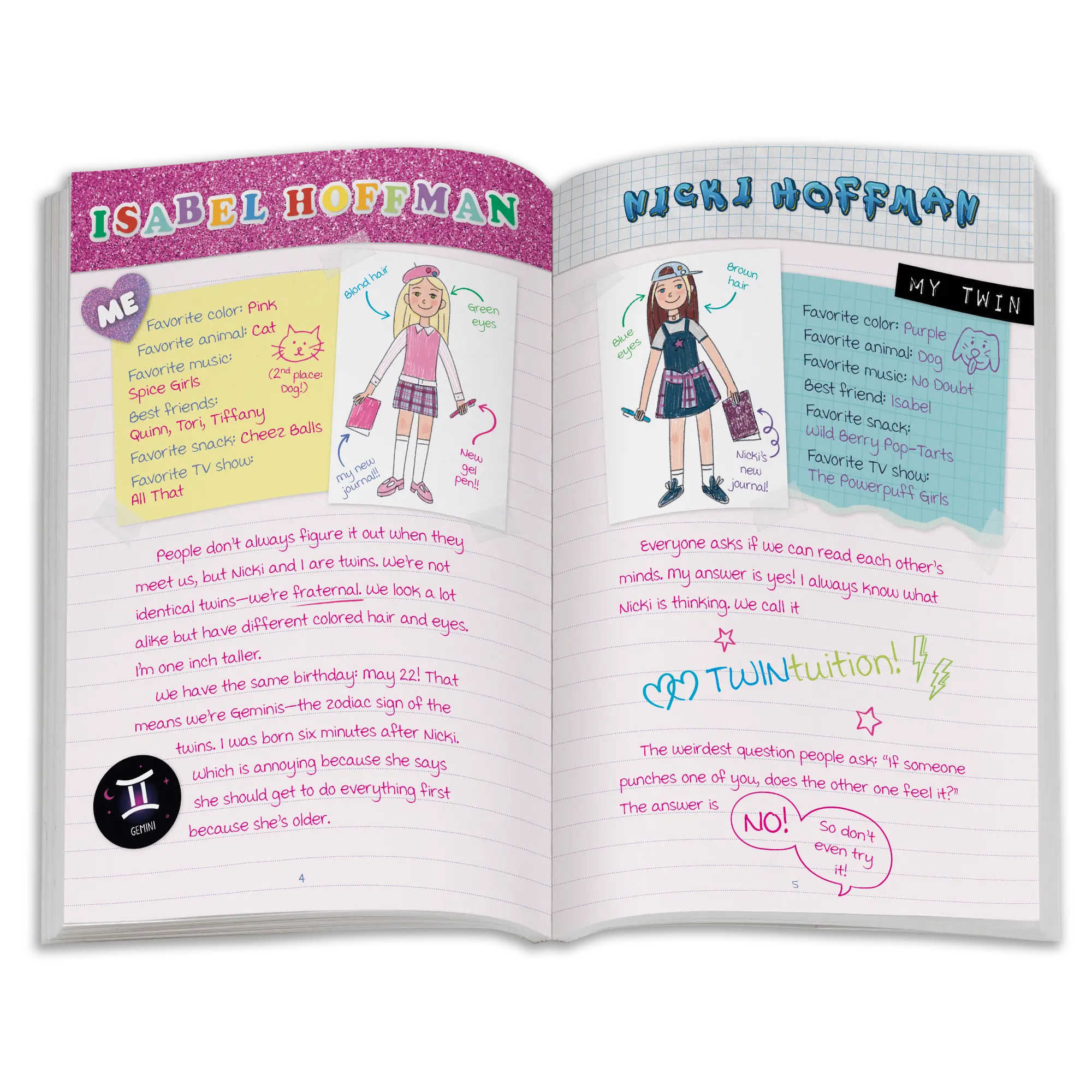 90S Twins Isabel's Tennis Gift Set (Historical Characters) - Image 8