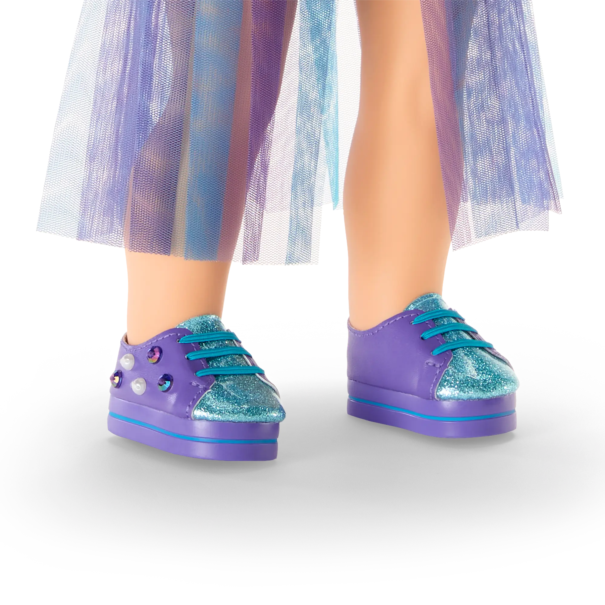 June Exquisite Alexandrite Outfit For 18-Inch Dolls - Image 6