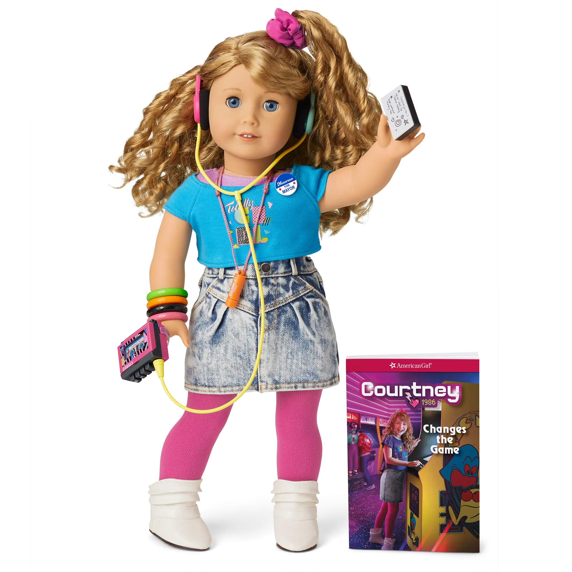 Courtney Moore 18-Inch Doll, Book & Accessories (Historical Characters)