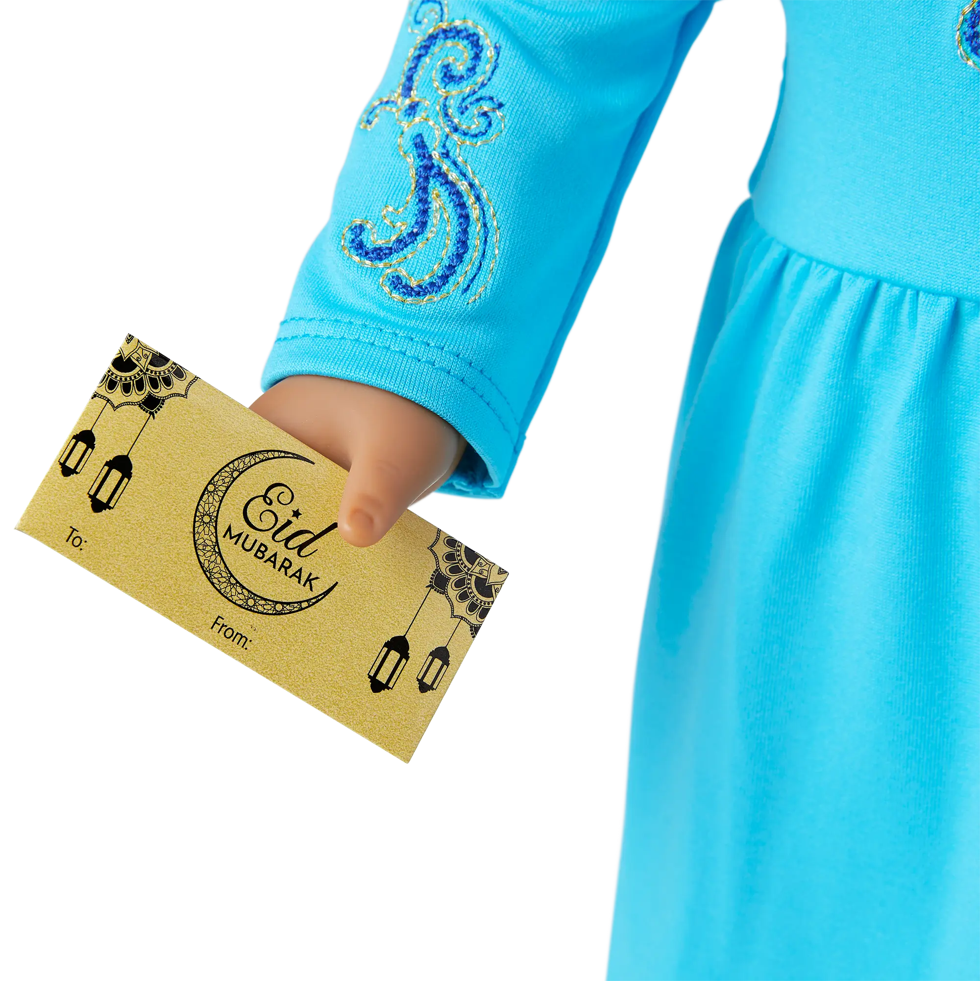 Eid Al-Fitr Celebration Outfit For 18-Inch Dolls - Image 5