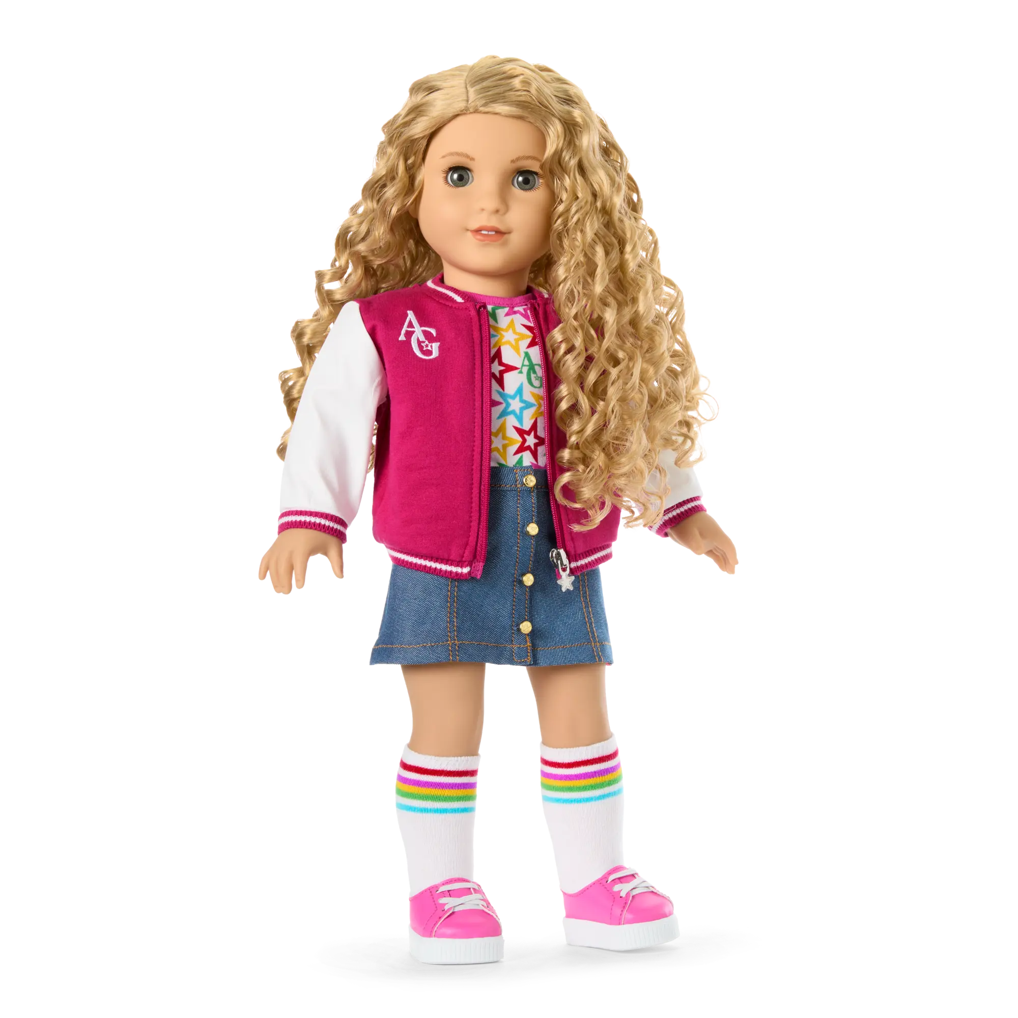 Truly Me 18-Inch Doll #115 With Curly Blonde Hair