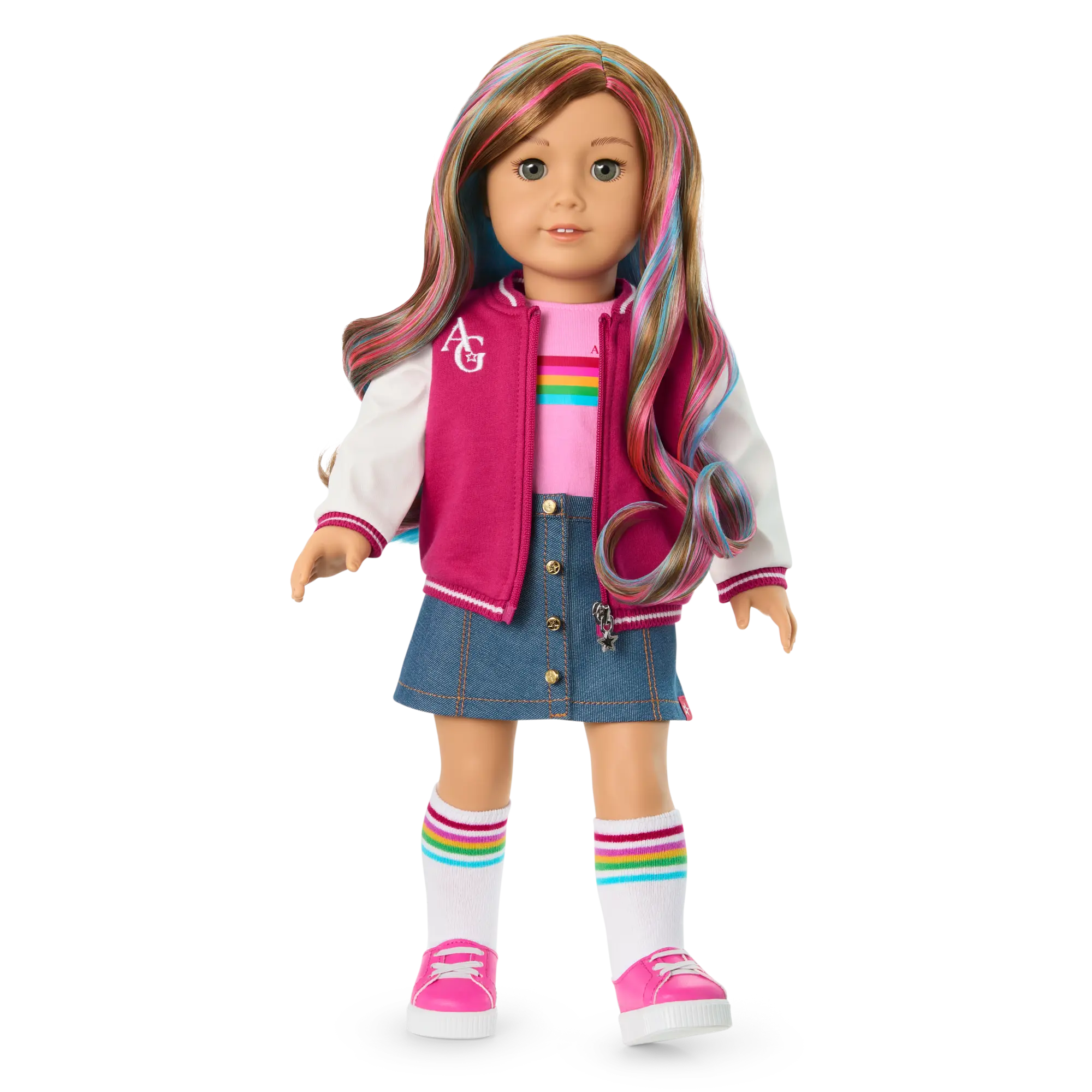 Truly Me 18-Inch Doll #101 With Wavy Caramel Hair