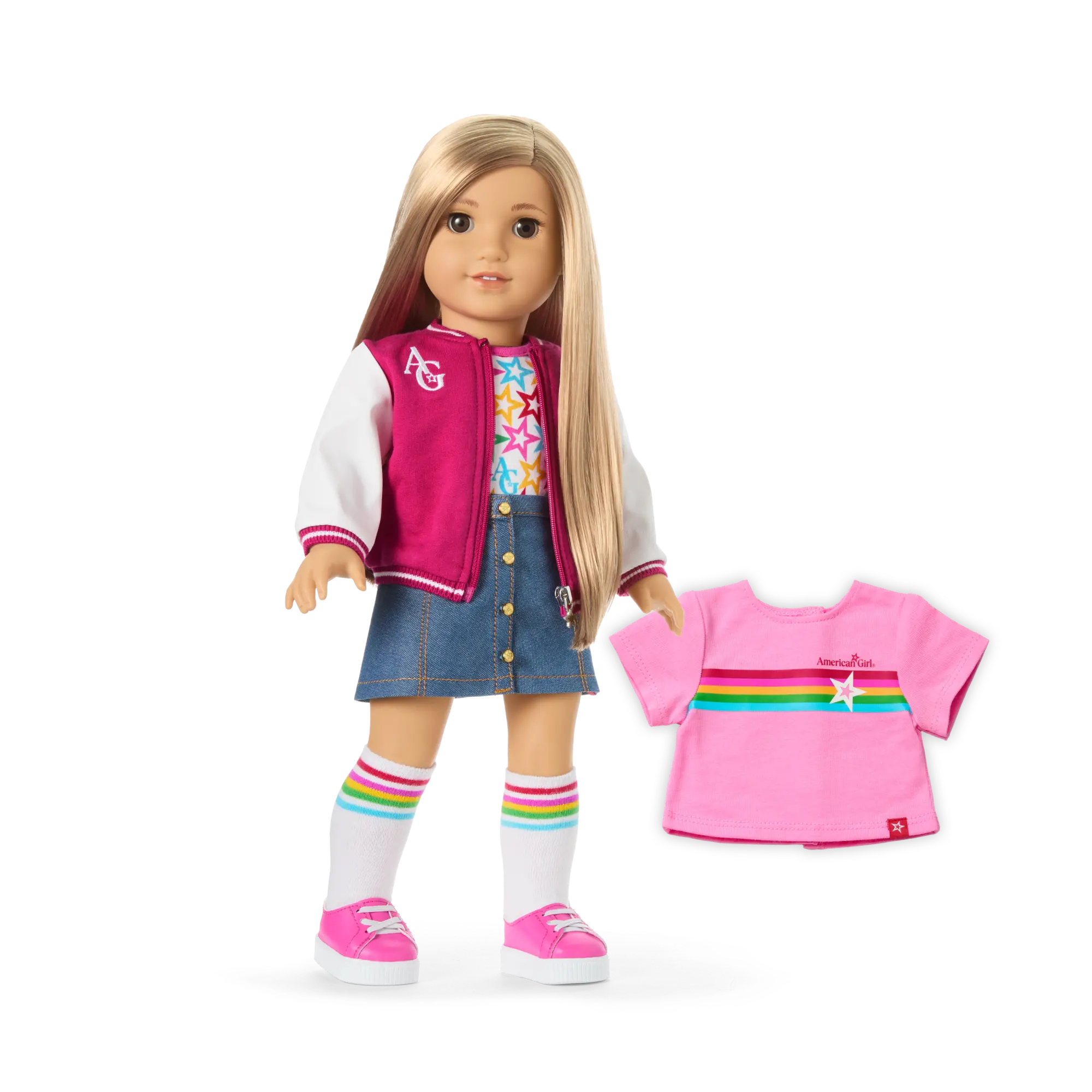Truly Me 18-Inch Doll #131 With Straight Blonde Hair - Image 2