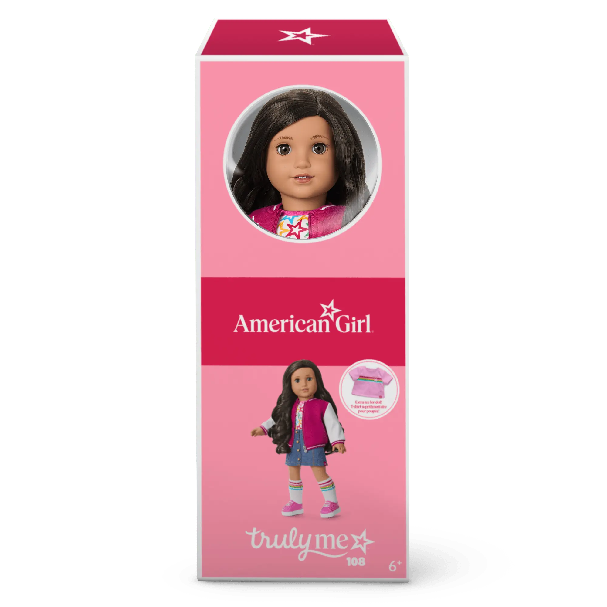 Truly Me 18-Inch Doll #108 With Curly Black-Brown Hair - Image 18