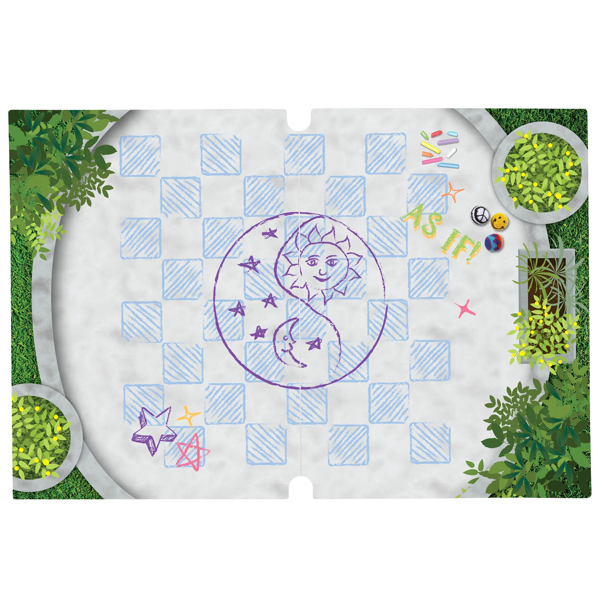 Isabel & Nicki's 2-In-1 Tennis Court & Skate Spot For 18-Inch Dolls (Historical Characters) - Image 9