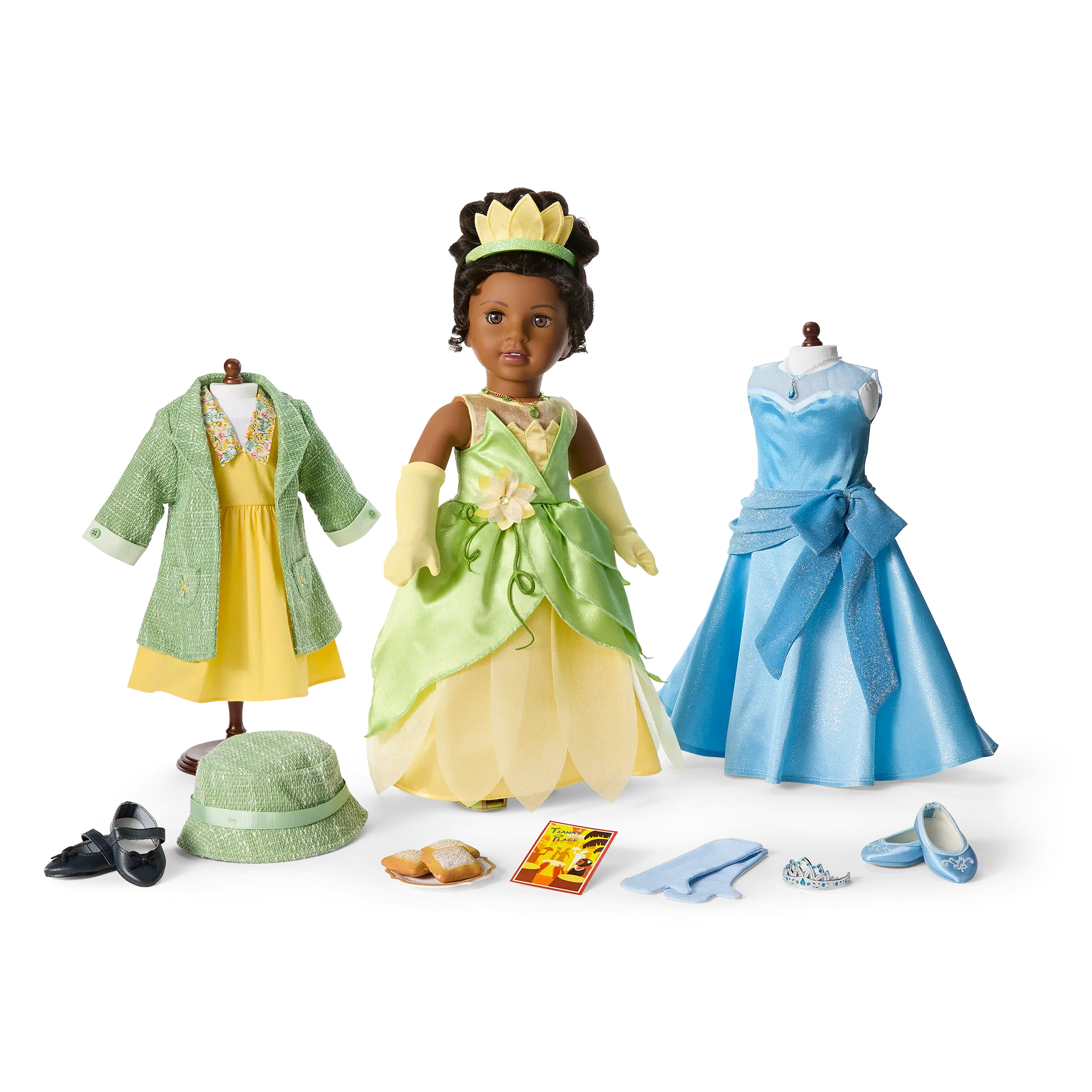American Girl Disney Princess Tiana Doll Story Bundle