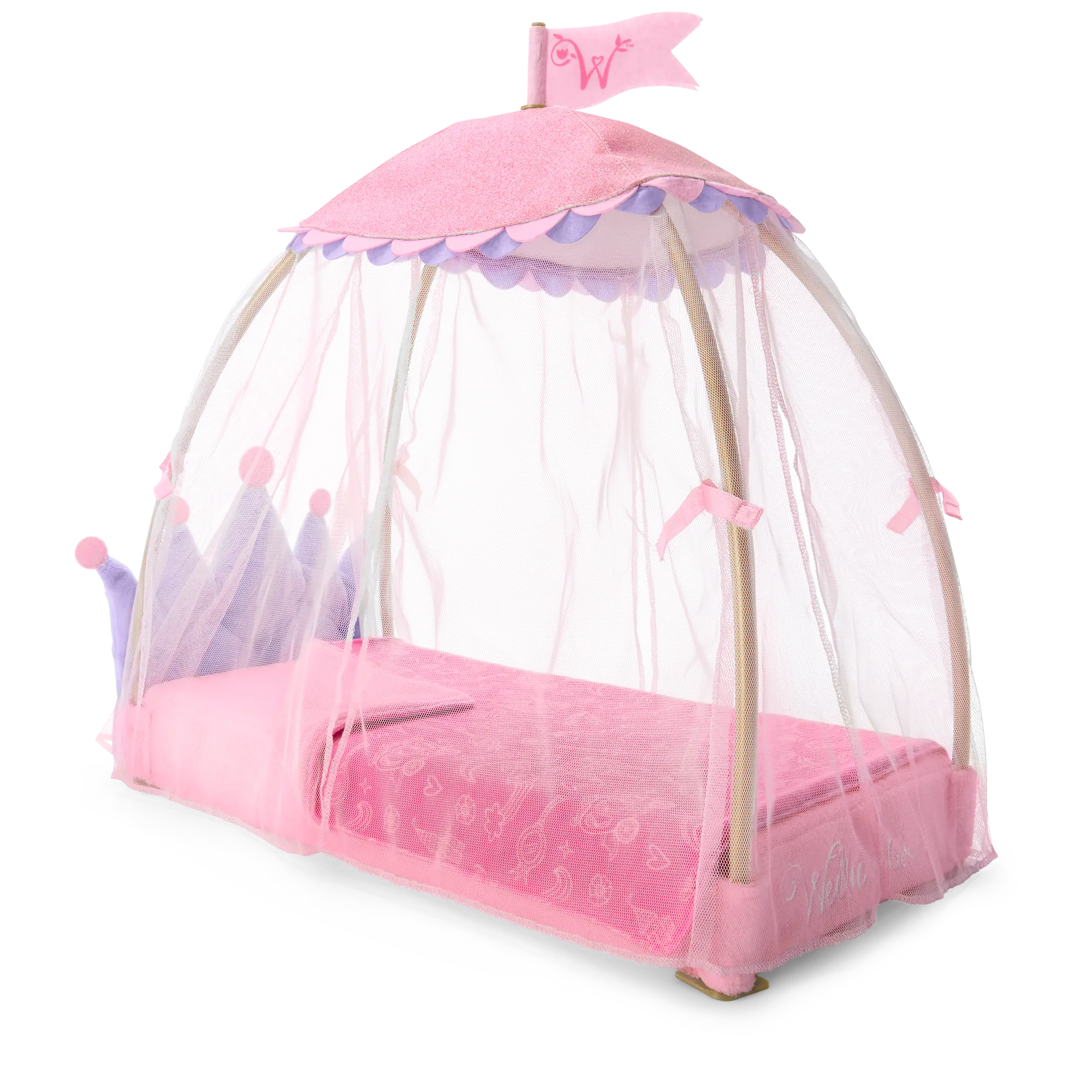 Royal Canopy Bed For Welliewishers Dolls