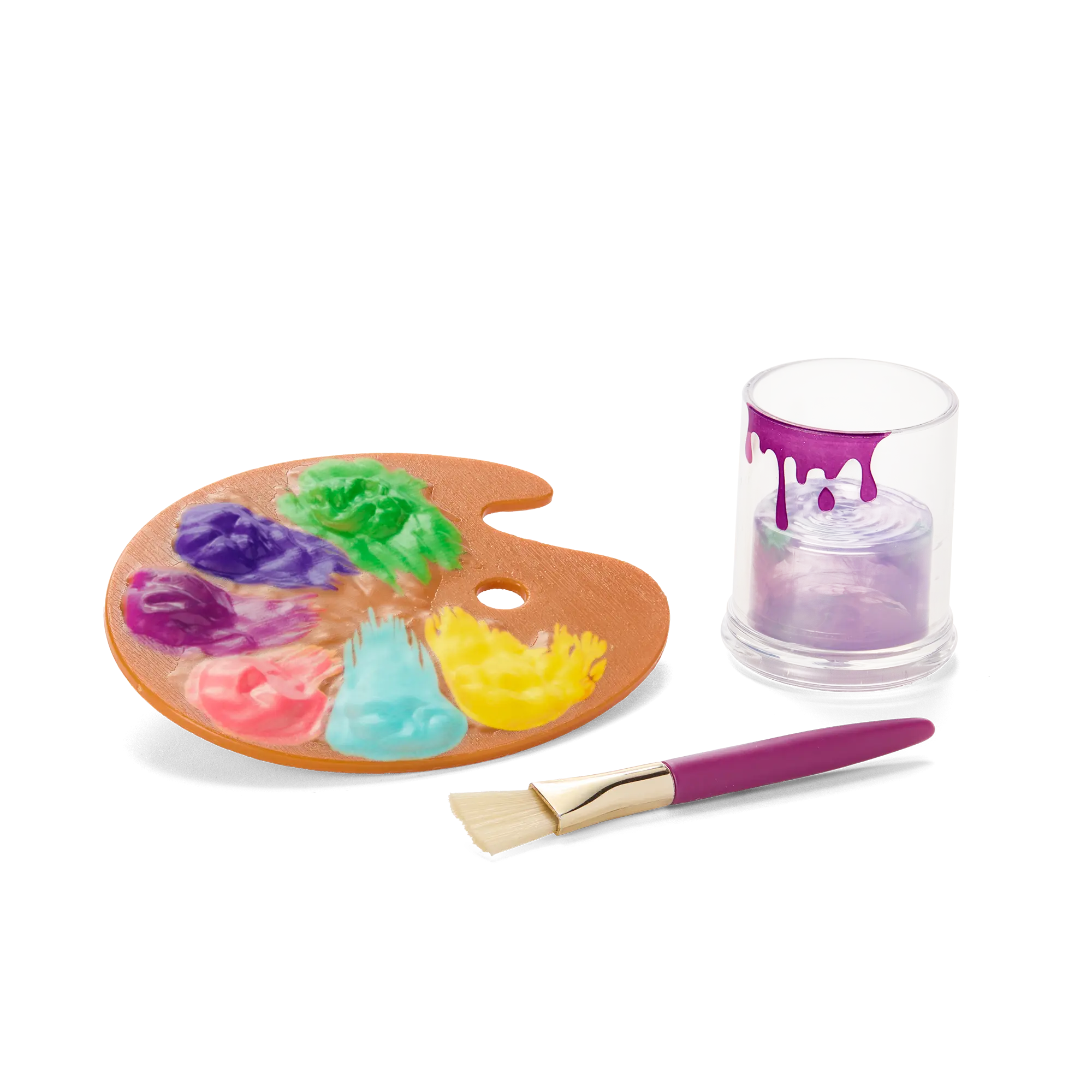 American Girl Disney Princess Rapunzel Painting Accessories & Pascal For 18-Inch Dolls - Image 5