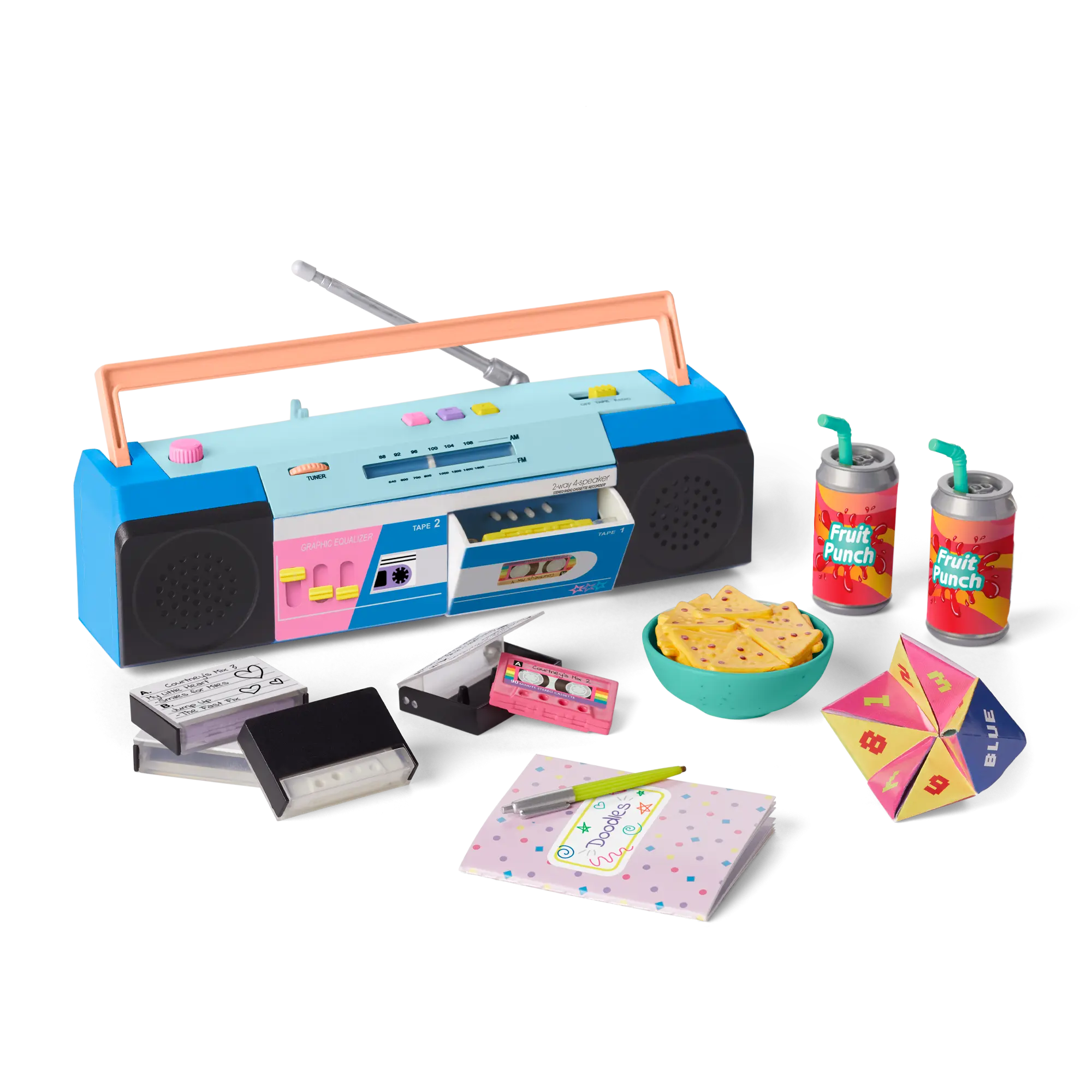 Courtney's Sleepover Accessory Set For 18-Inch Dolls (Historical Characters)