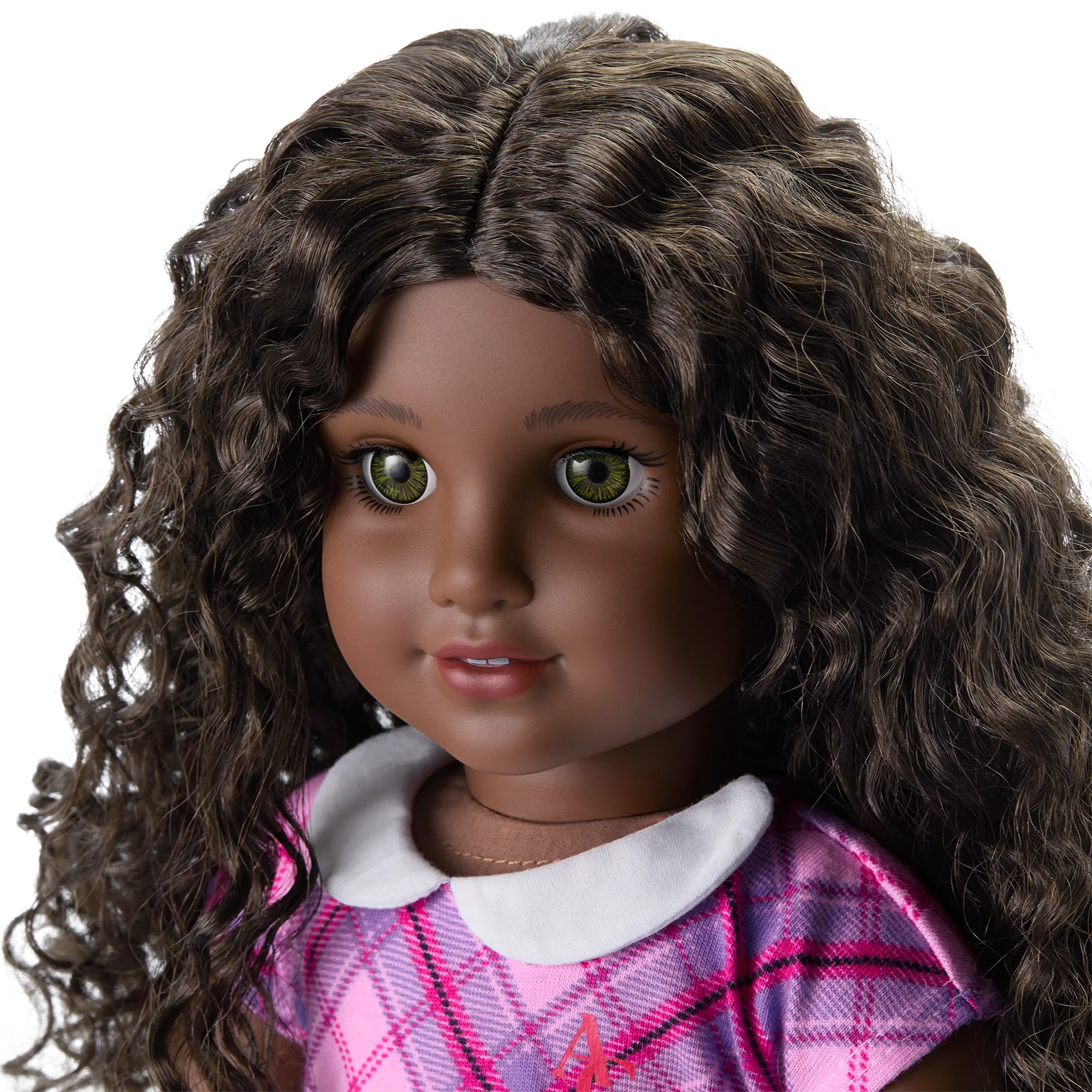 Truly Me 18-Inch Doll #127 With Curly Dark-Brown Hair - Image 4