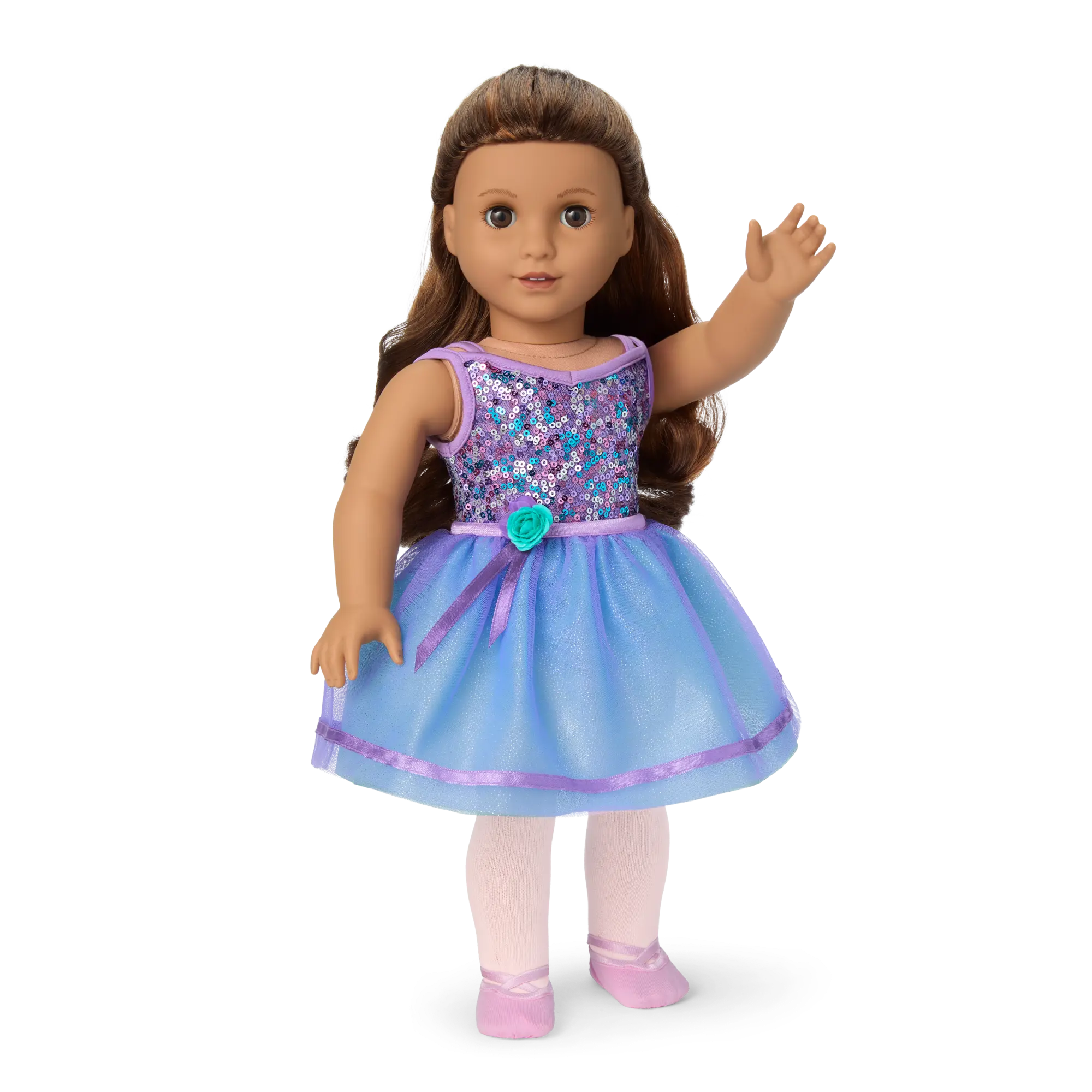 Truly Me #117 Doll & Dance All Day Set With Wavy Dark-Brown Hair - Image 2