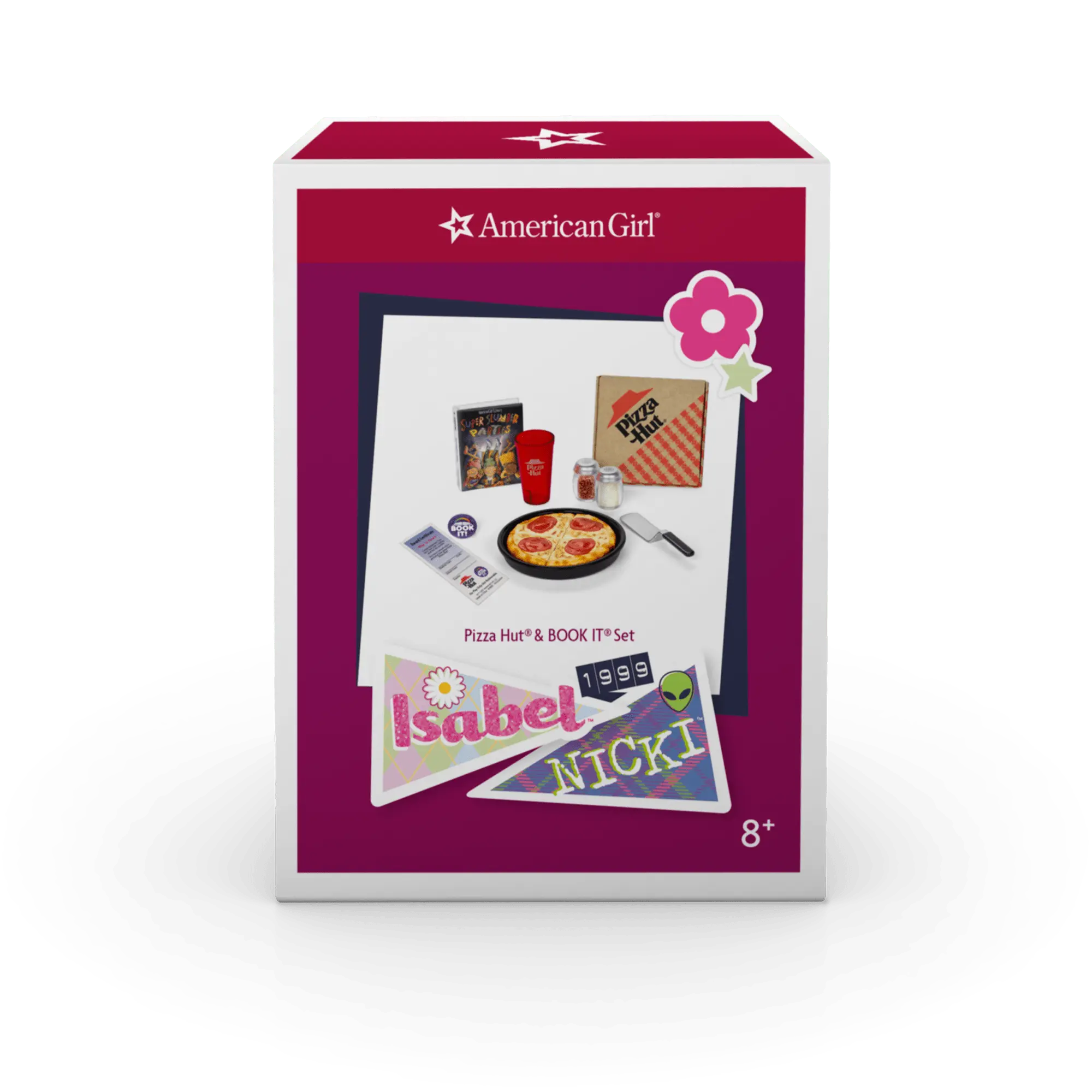 Pizza Hut Book It! Set For 18-Inch Dolls (Historical Characters) - Image 7