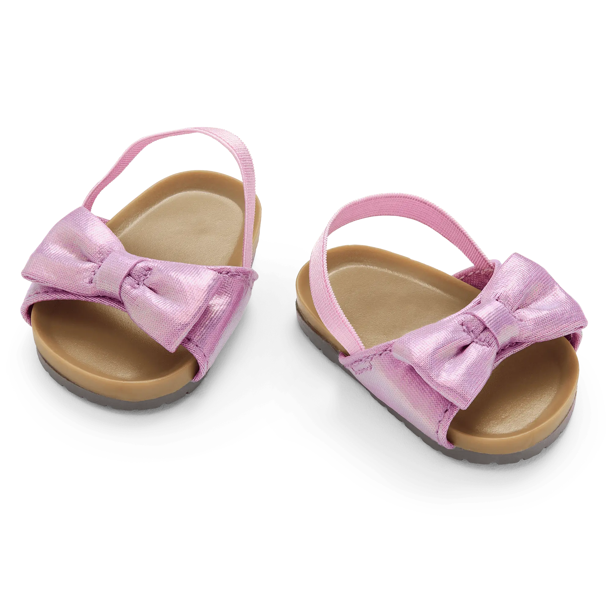 American Girl Bows On The Toes Sandals For 18-Inch Dolls