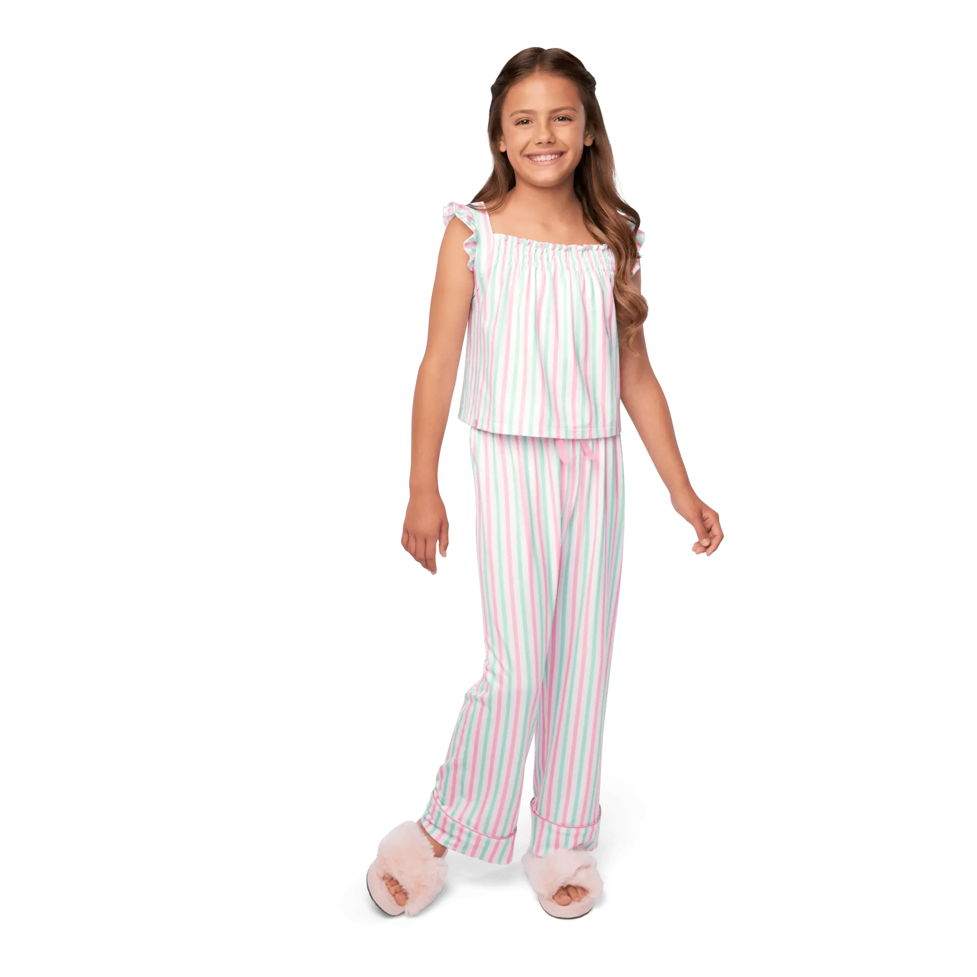 Raquel's Coastal Stripes Pajamas For Girls (Girl Of The Year 2026)