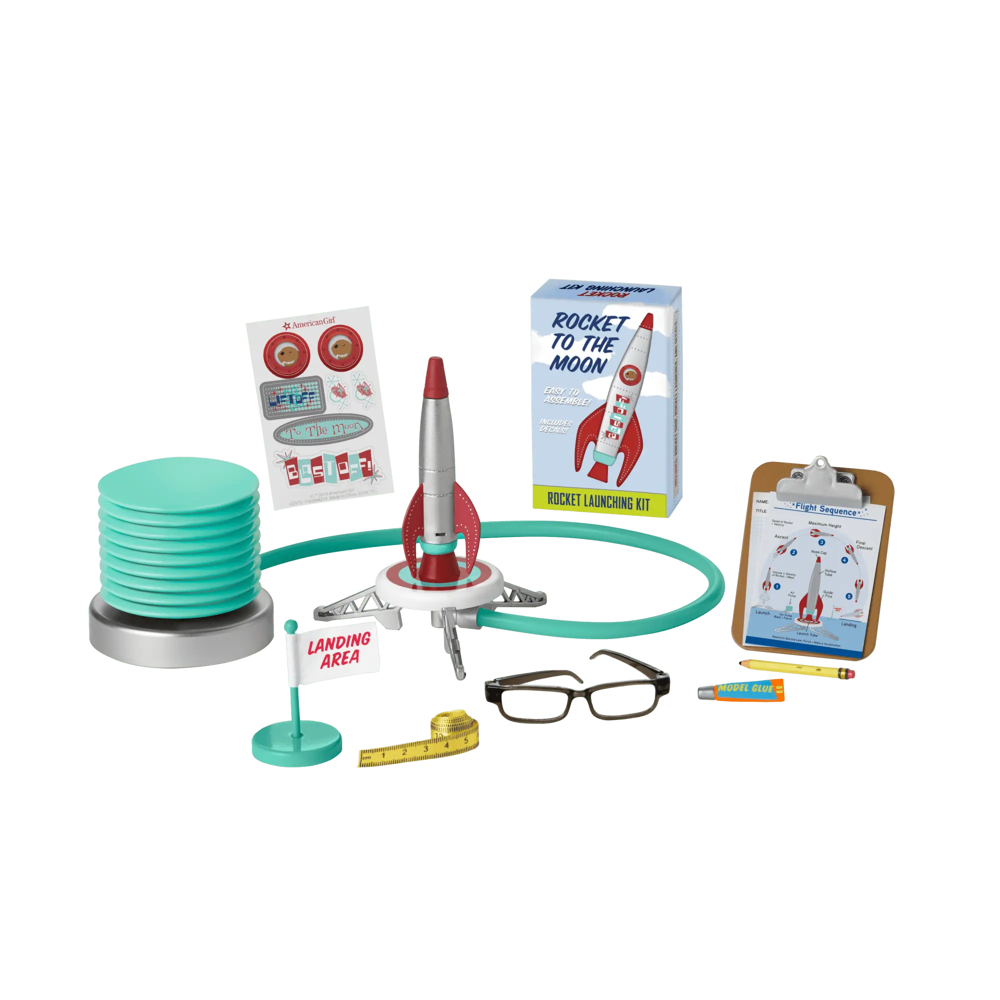 Maryellen's Ready To Launch Rocket Set For 18-Inch Dolls (Historical Characters)