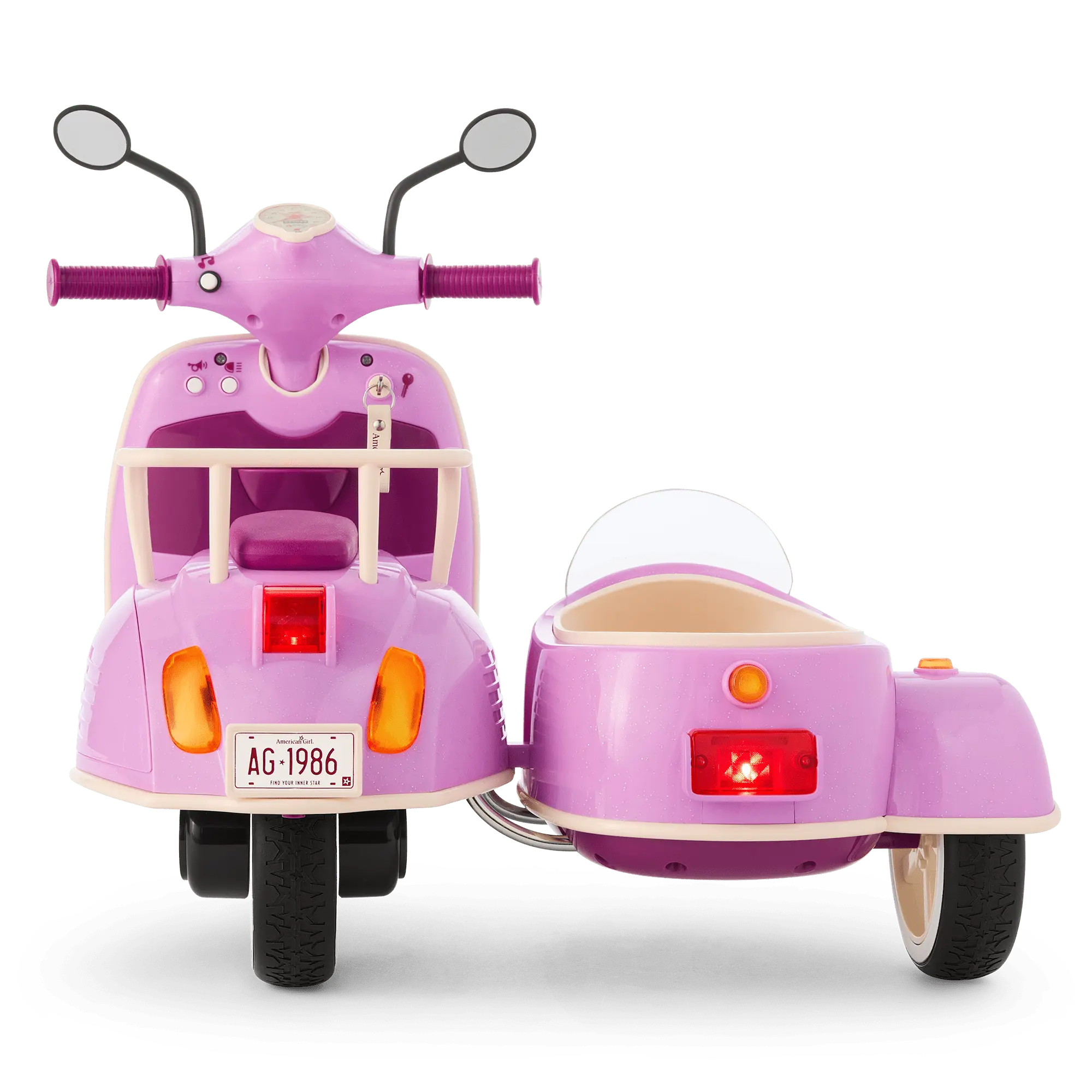 Hit The Road Scooter & Sidecar For 18-Inch Dolls - Image 5
