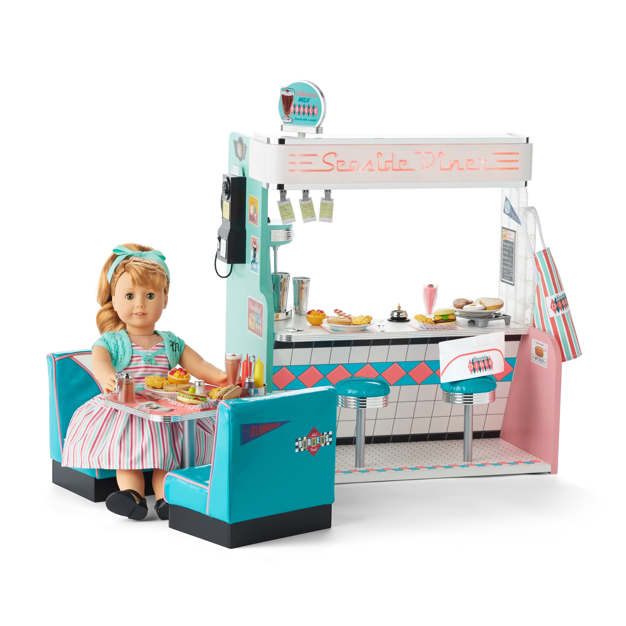 Maryellen's Seaside Diner For 18-Inch Dolls (Historical Characters) - Image 2