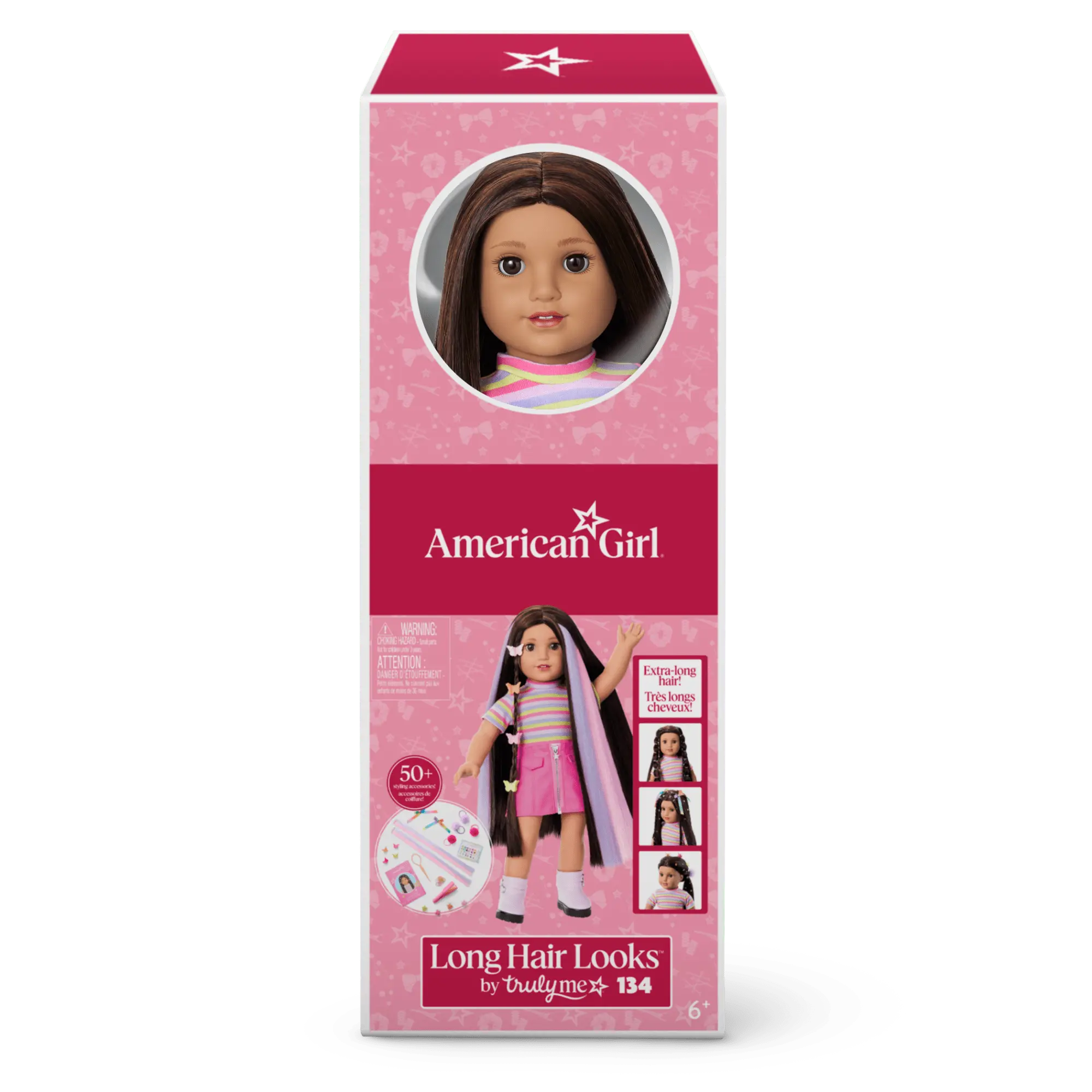 Long Hair Looks By Truly Me 18-Inch Doll #134 & Hair Accessories - Image 17