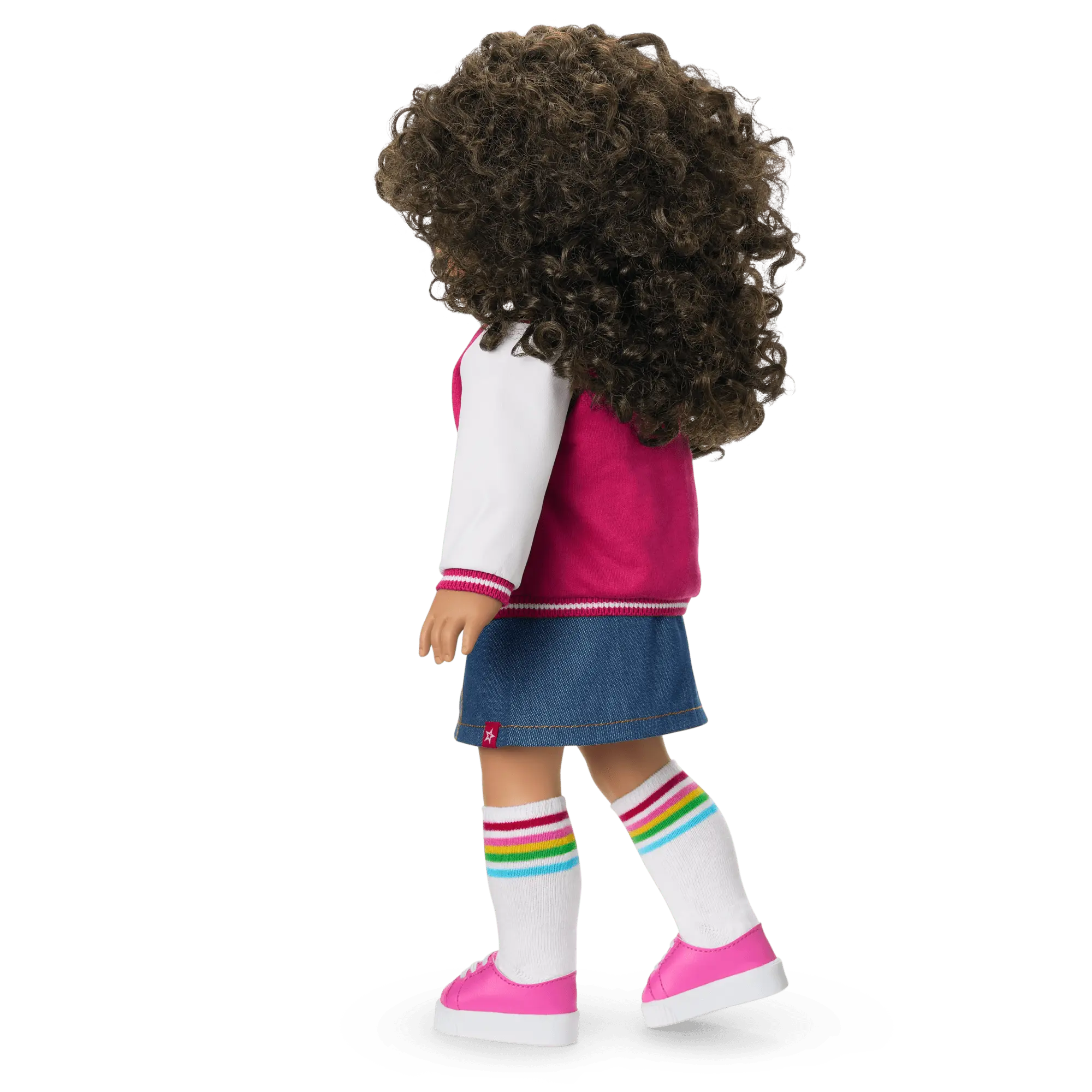 Truly Me 18-Inch Doll #132 With Curly Dark-Brown Hair - Image 3