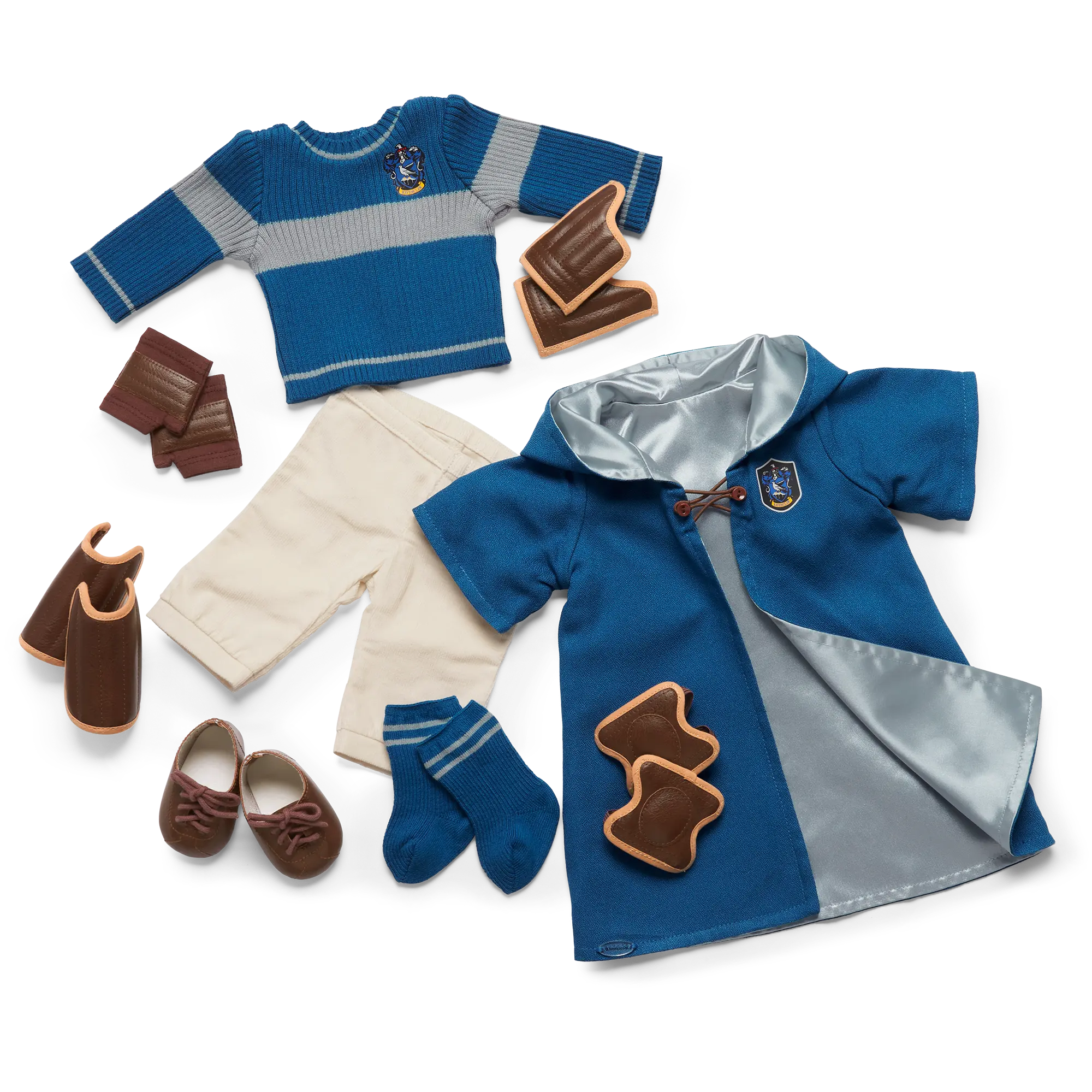 American Girl Ravenclaw Quidditch Uniform For 18-Inch Dolls